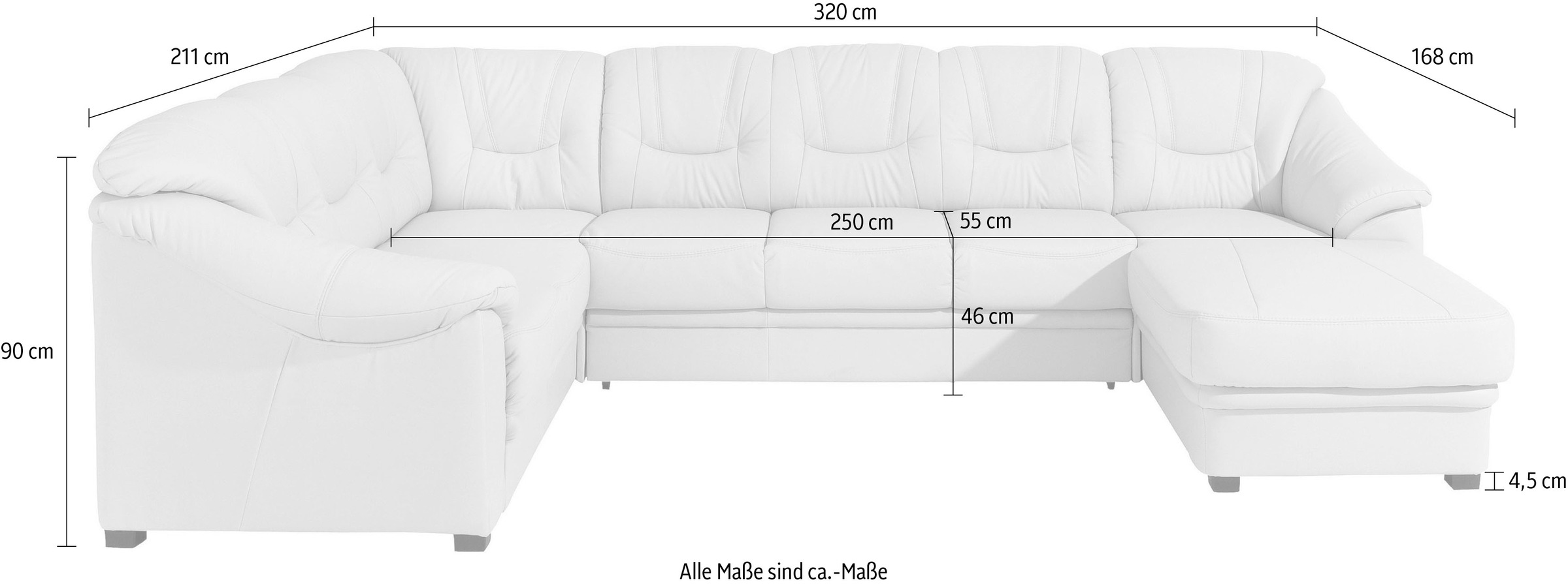 sit&more Wohnlandschaft