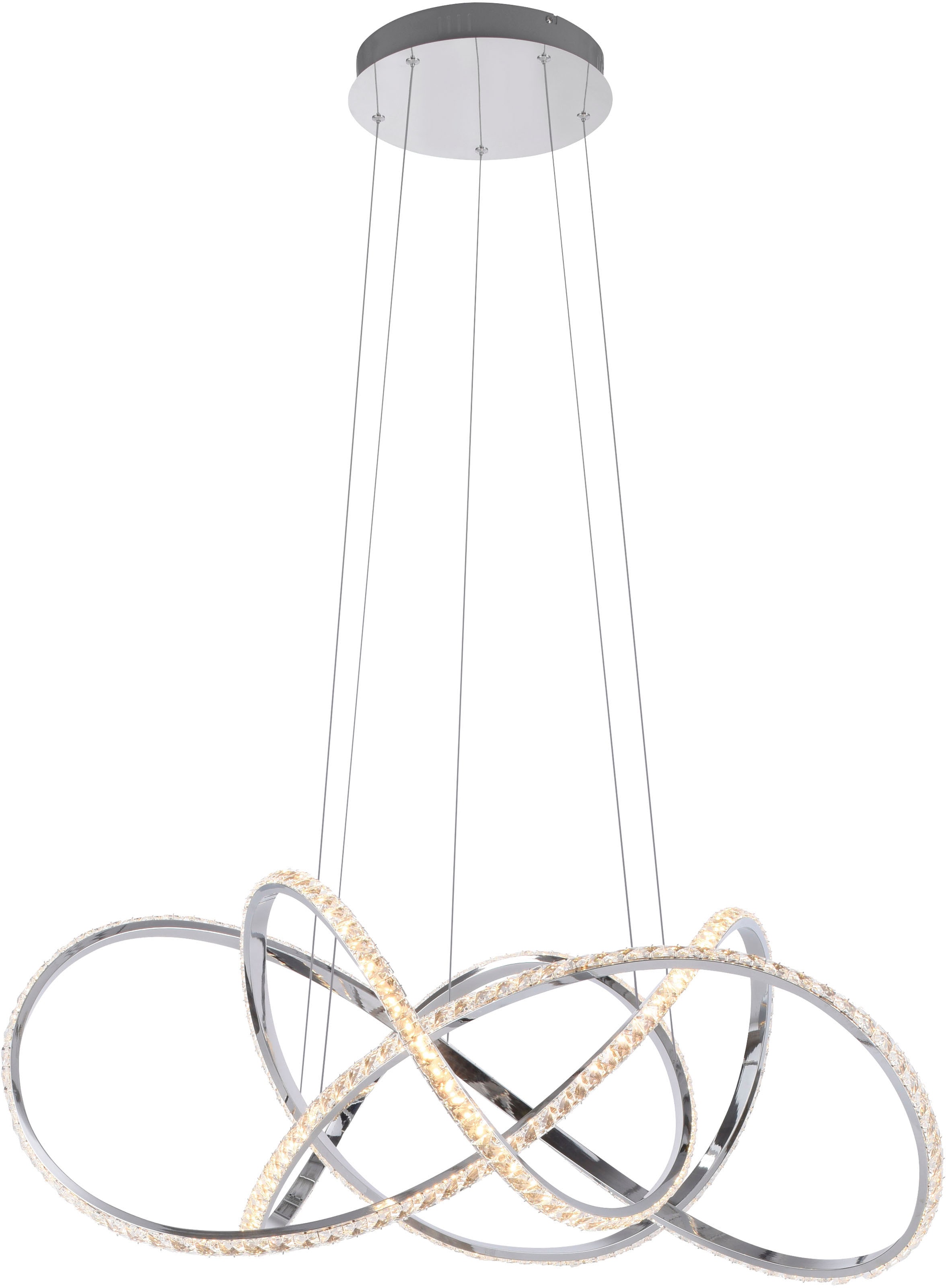 Paul Neuhaus Pendelleuchte »KIRIBI«, 1 flammig, Leuchtmittel LED-Board | LED fest integriert