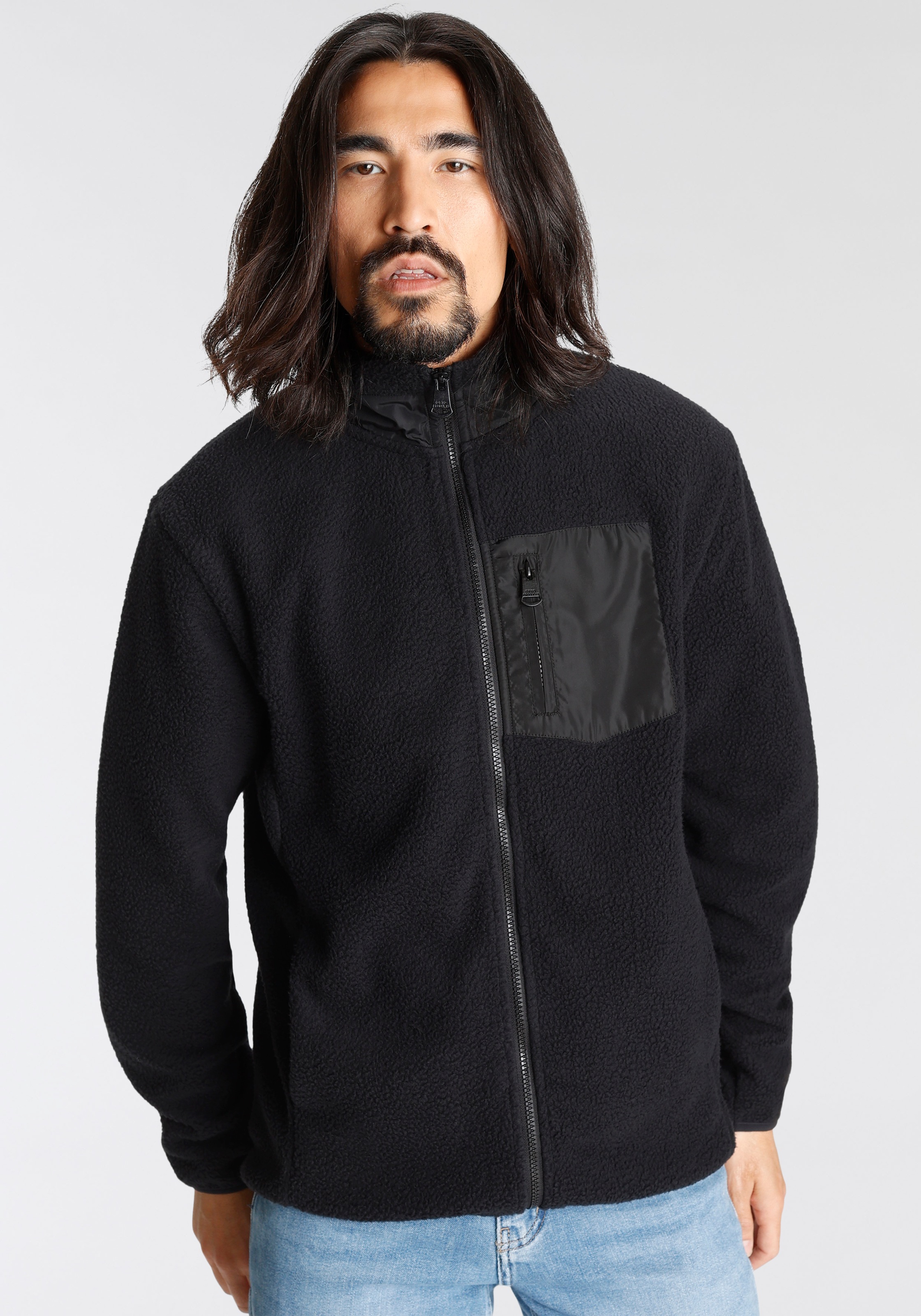 OTTO products Sweatjacke »OTTO products Fleece-Jacke aus recyceltem Polyester GRS... kaufen