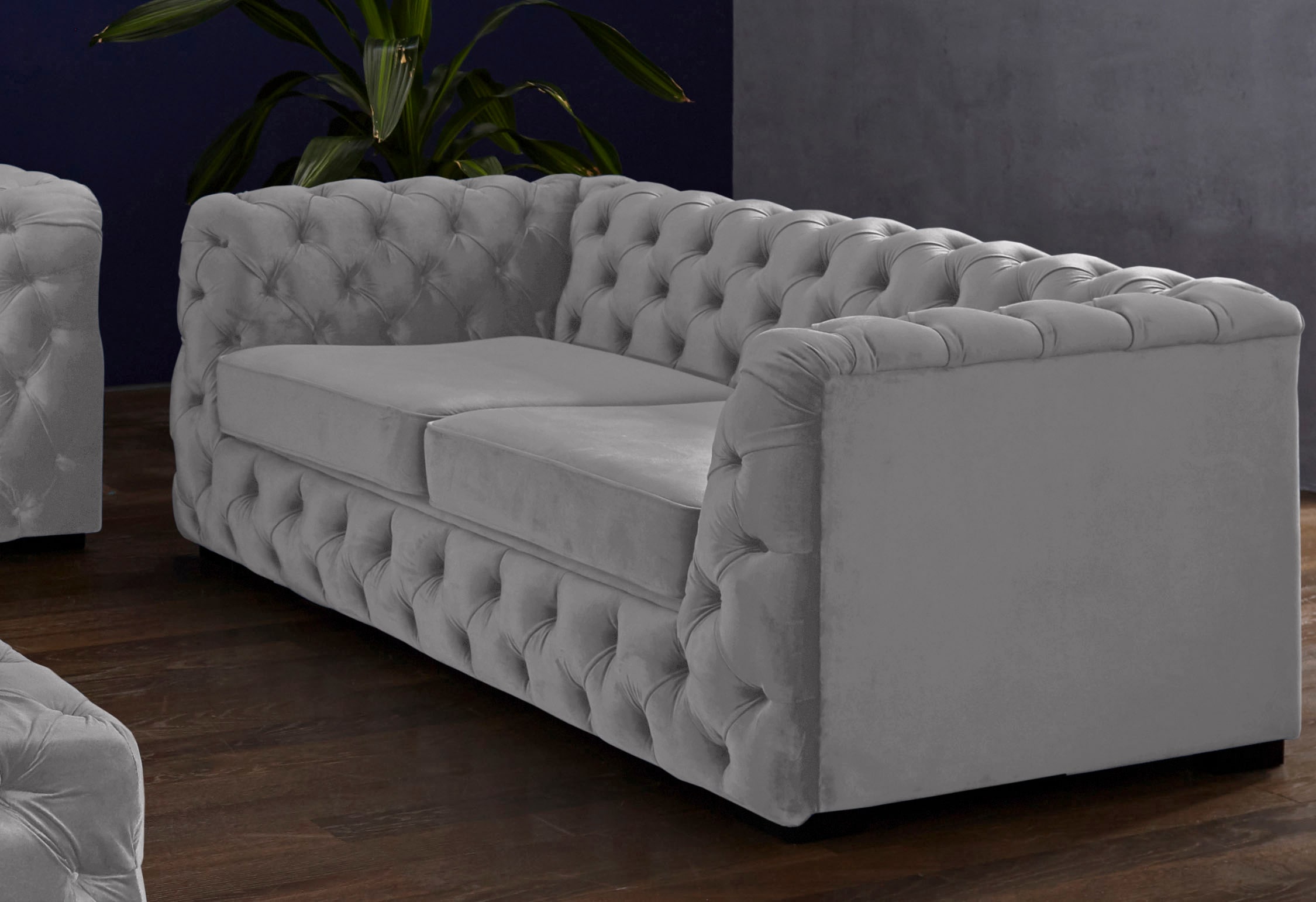 Guido Maria Kretschmer Home&Living Chesterfield-Sofa »Kalina«, mit klassischer Chesterfield-Knopfheftung