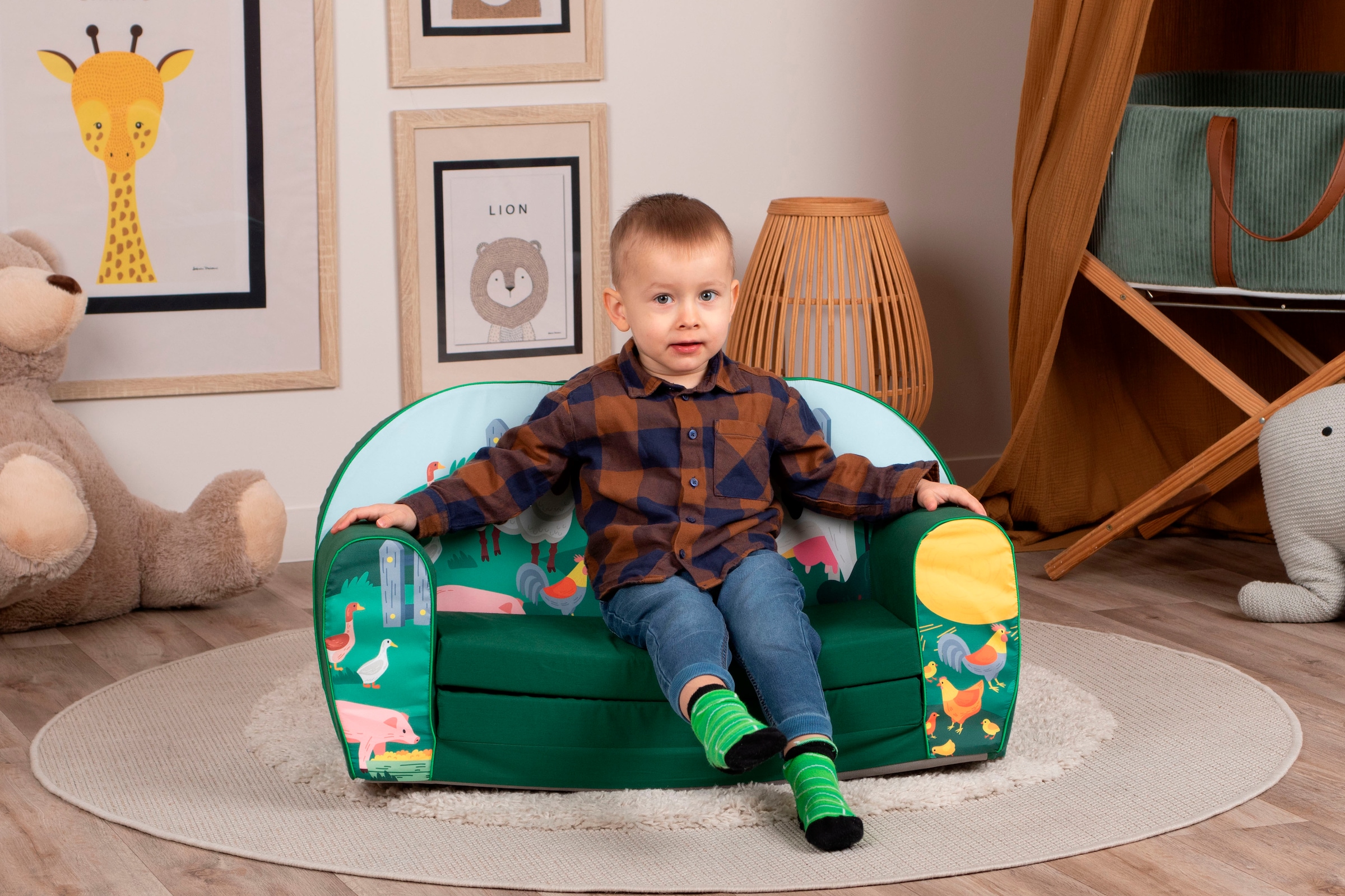 Knorrtoys® Sofa »Bauernhof«, für Kinder; Made in Europe