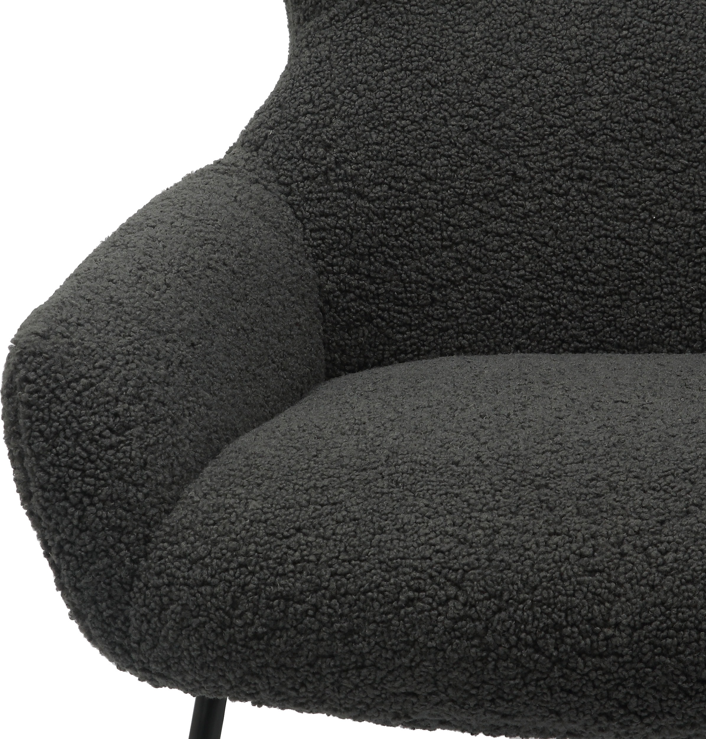 SalesFever Sessel »Orlando Bequemer Sessel zum Entspannen«, (Set, 2 St.), mit Bezug in Teddyfelloptik