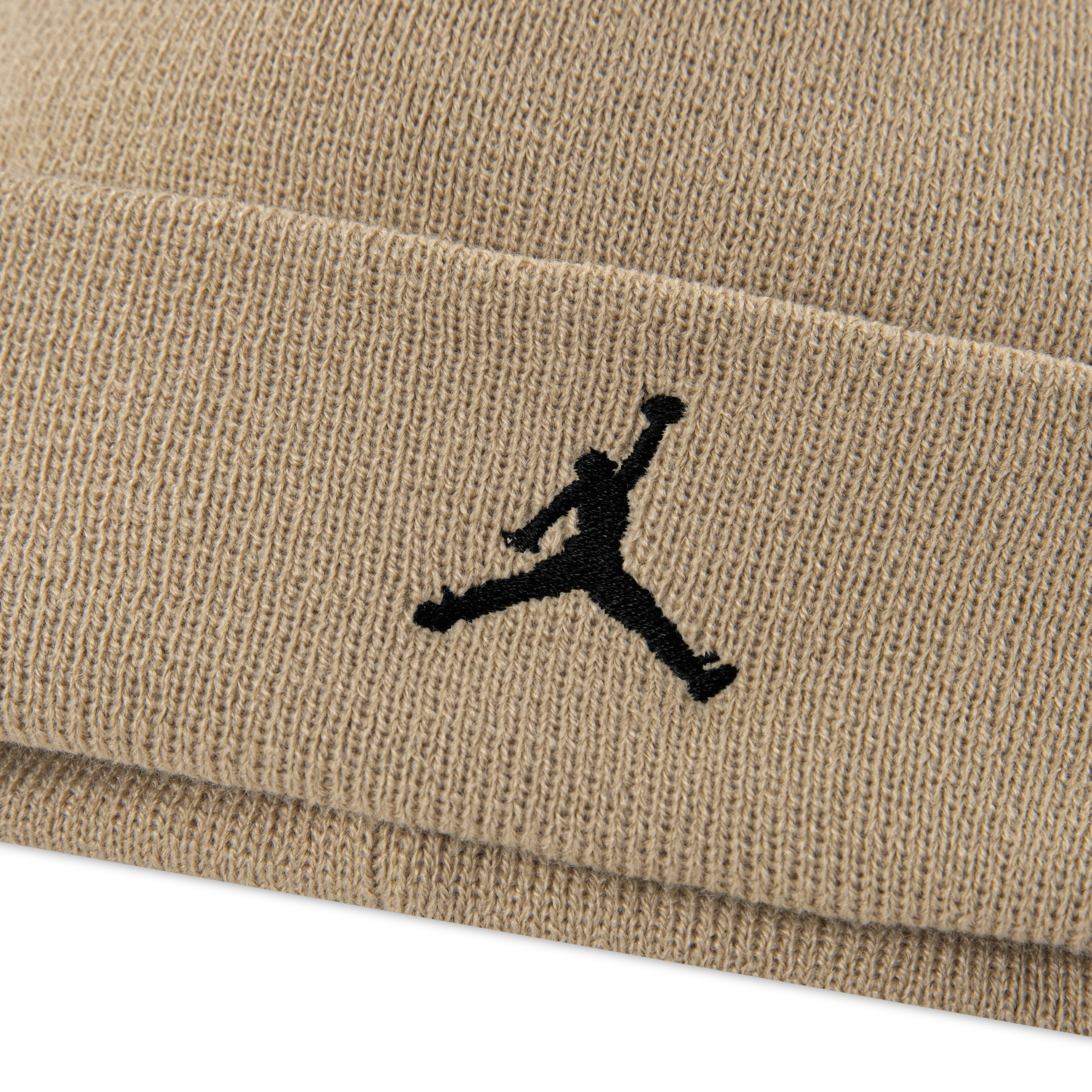 Jordan Beanie »JAN JORDAN ESSENTIALS BEANIE S« 2 Stk. sportlicher Stil, mit Stickerei, aus Polyacryl, in Natur/Schwarz
