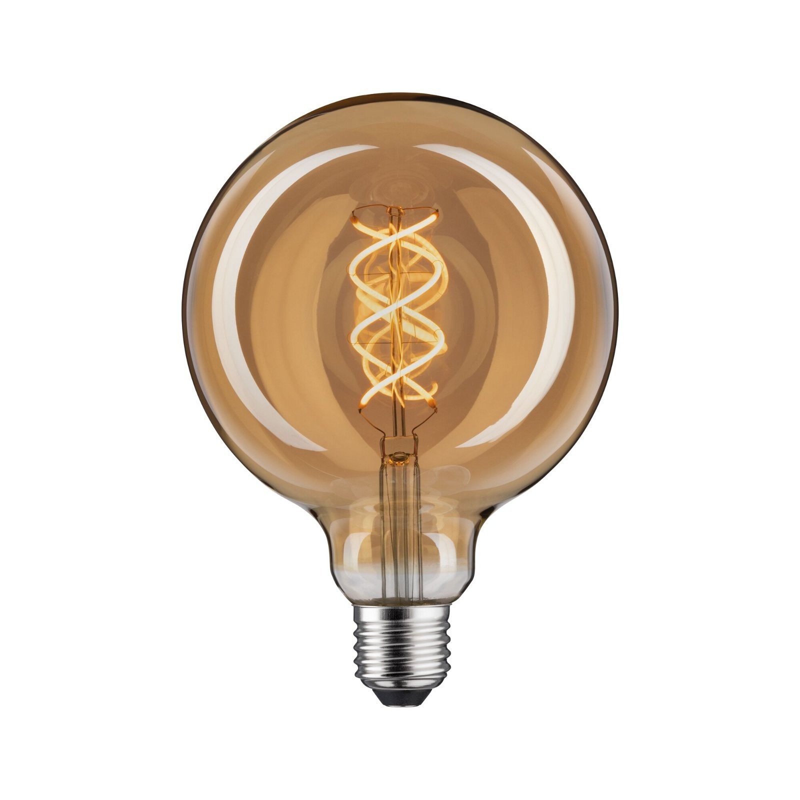Paulmann LED-Leuchtmittel »Globe125 230lm 1800K gold 4W spiral Filament«, 1 St.