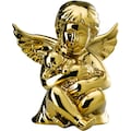 Rosenthal Engelfigur »Engel mit Katze«, (1 St.), Biskuitporzellan, goldfarben