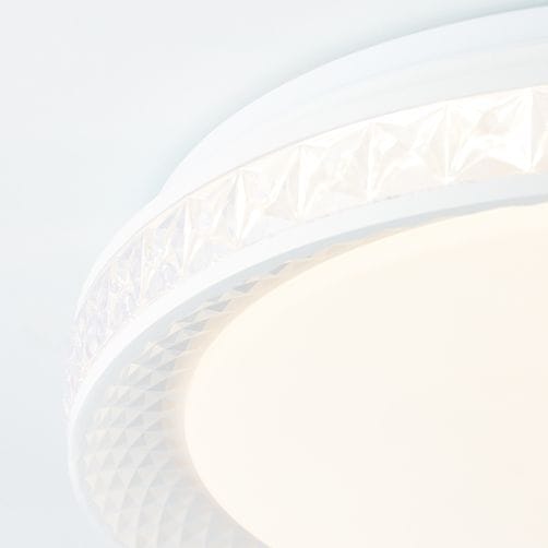 Brilliant LED Deckenleuchte »Burlie«, 1 flammig-flammig, Ø 39 cm, Tuya-App,  Metall/Kunststoff, transparent/weiß im OTTO Online Shop