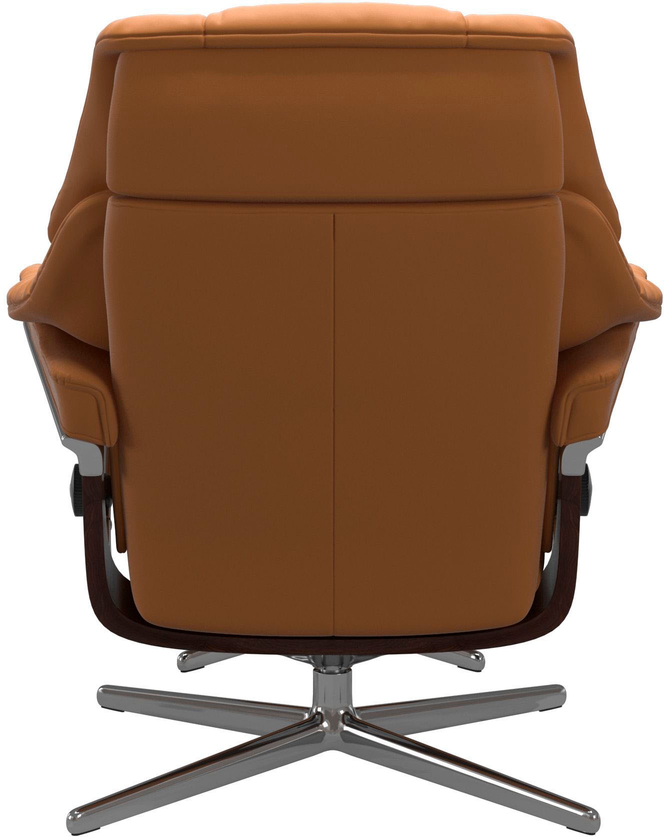Stressless® Fußhocker »Reno«, mit Cross Base, Größe S, M & L, Holzakzent Braun