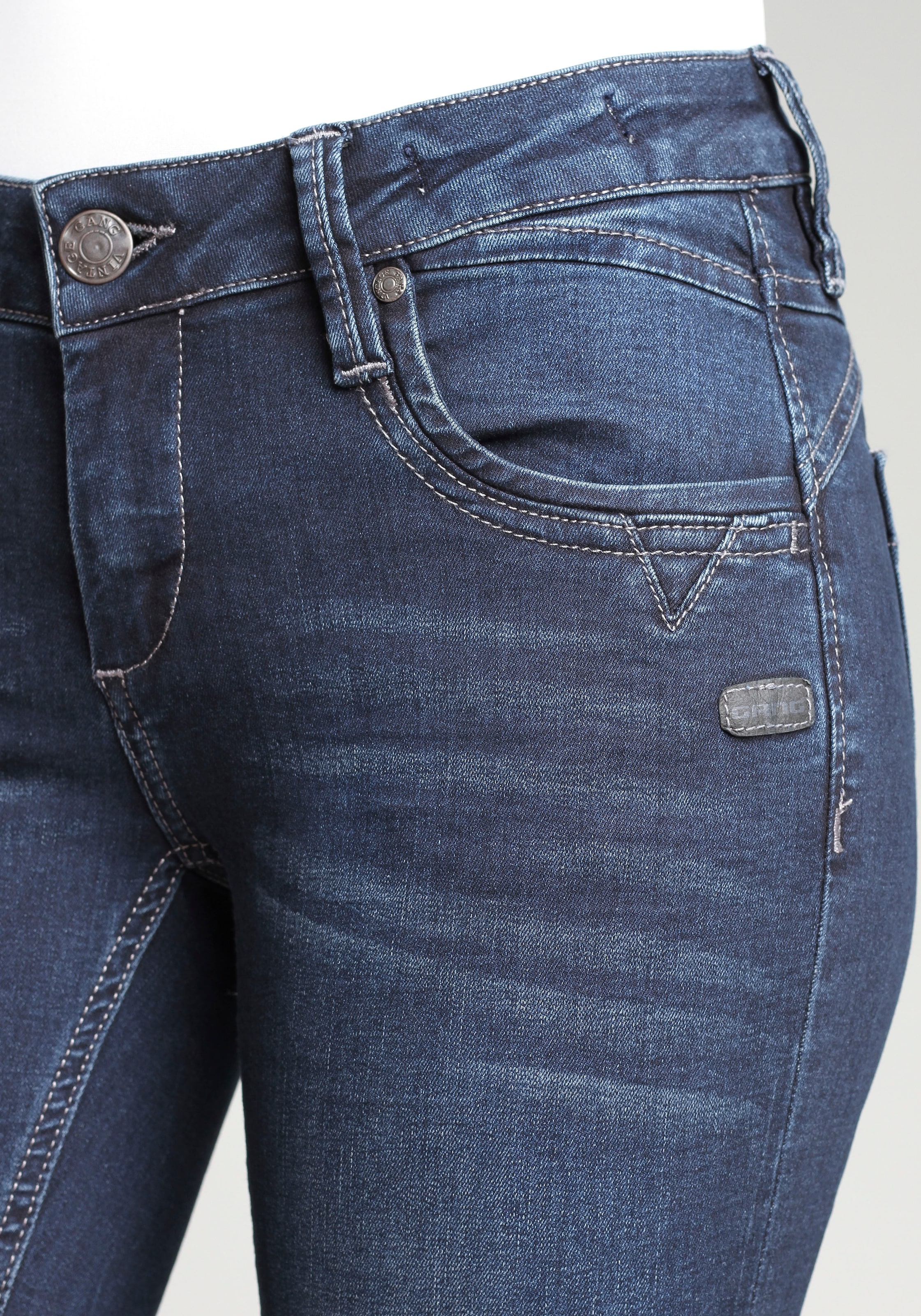 GANG Skinny-fit-Jeans »94Nikita«, mit Zipper-Detail an der Coinpocket bei  OTTOversand