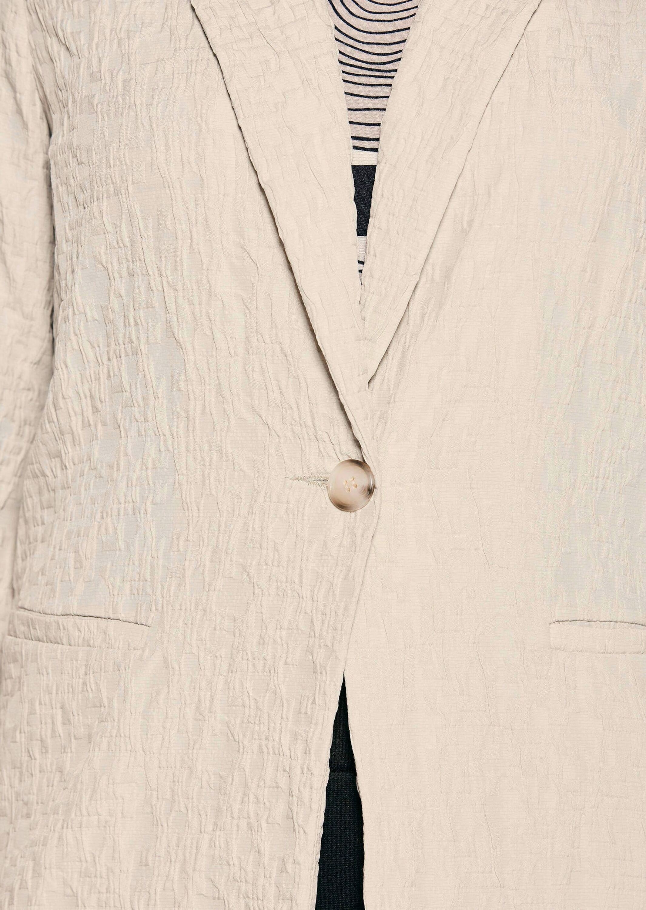 GOLDNER Jackenblazer »Strukturierter Stretchblazer mit Revers«
