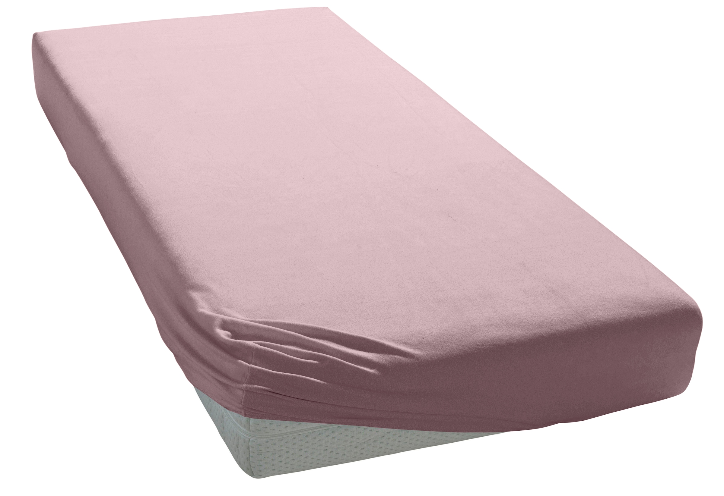 OTTO home Spannbettlaken »PHYSALIS 100% Baumwolle« für Matratzen bis 18 cm Höhe, Bettlaken, Spannbetttuch, pflegeleicht