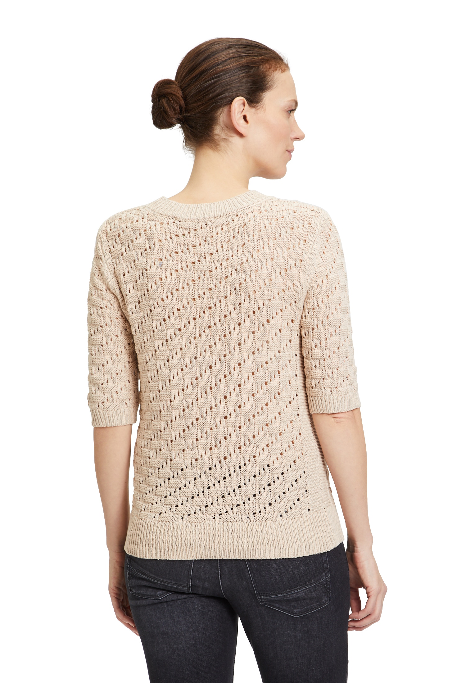 Betty&Co Strickpullover »Strickpullover mit Rundhalsausschnitt«