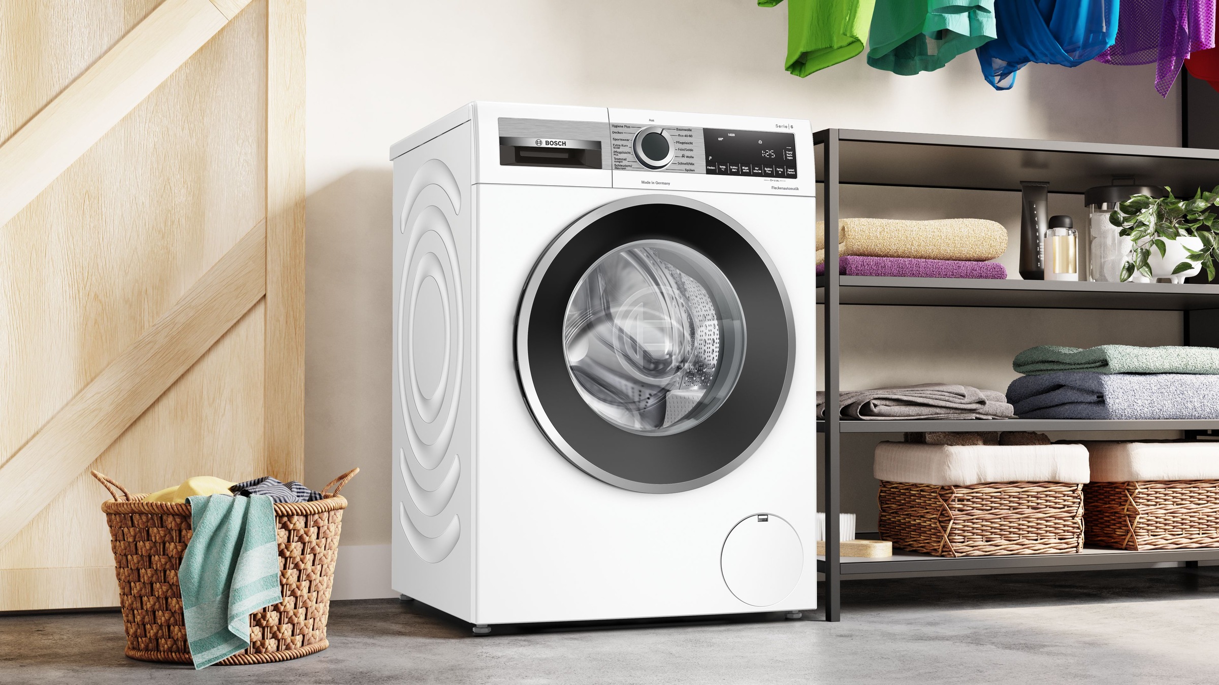 BOSCH Waschmaschine 6 »WGG244120«, 9 kg, 1400 U/min