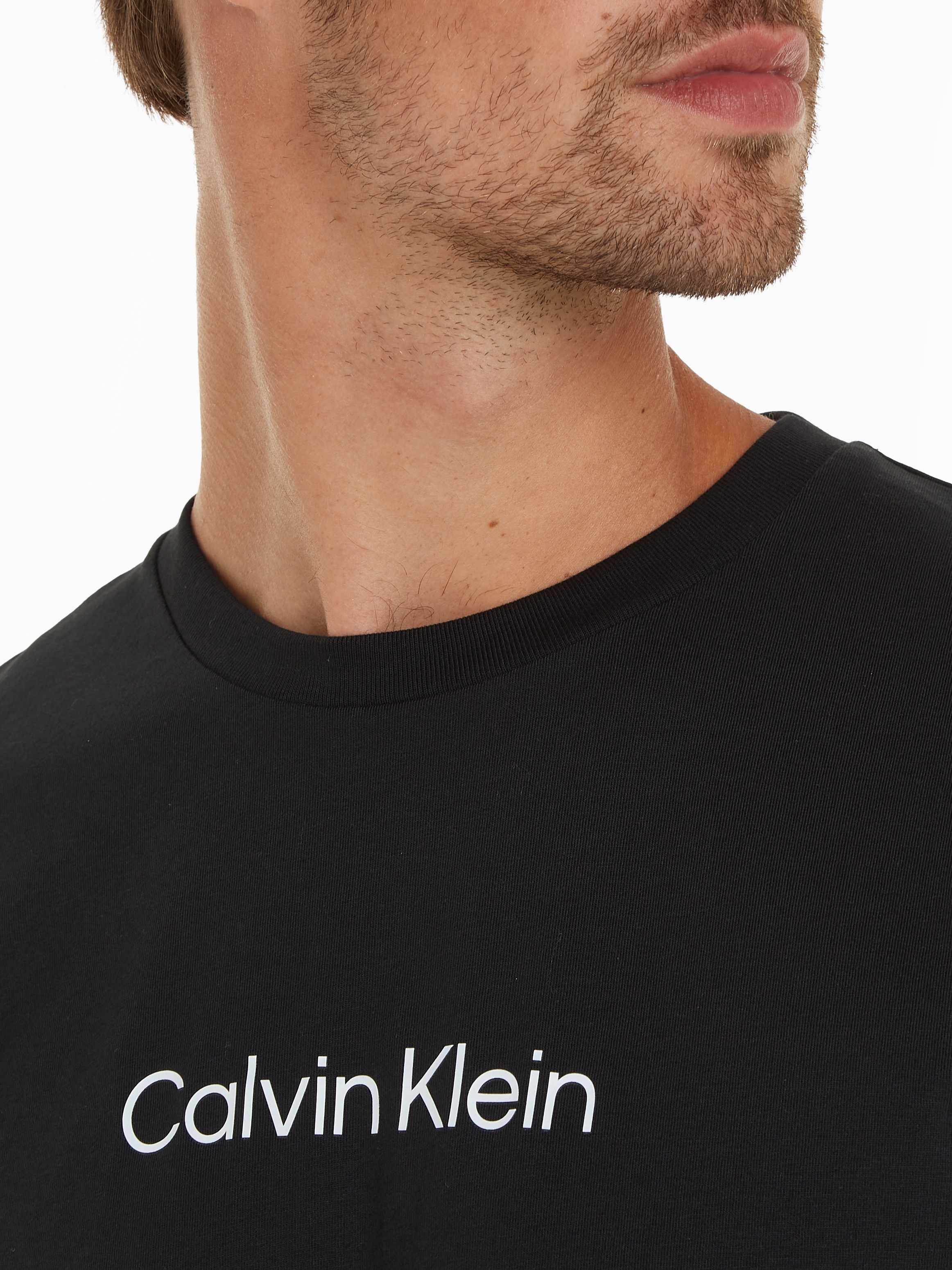 T-Shirt online aufgedrucktem COMFORT Calvin OTTO kaufen Klein »HERO mit T-SHIRT«, bei Markenlabel LOGO