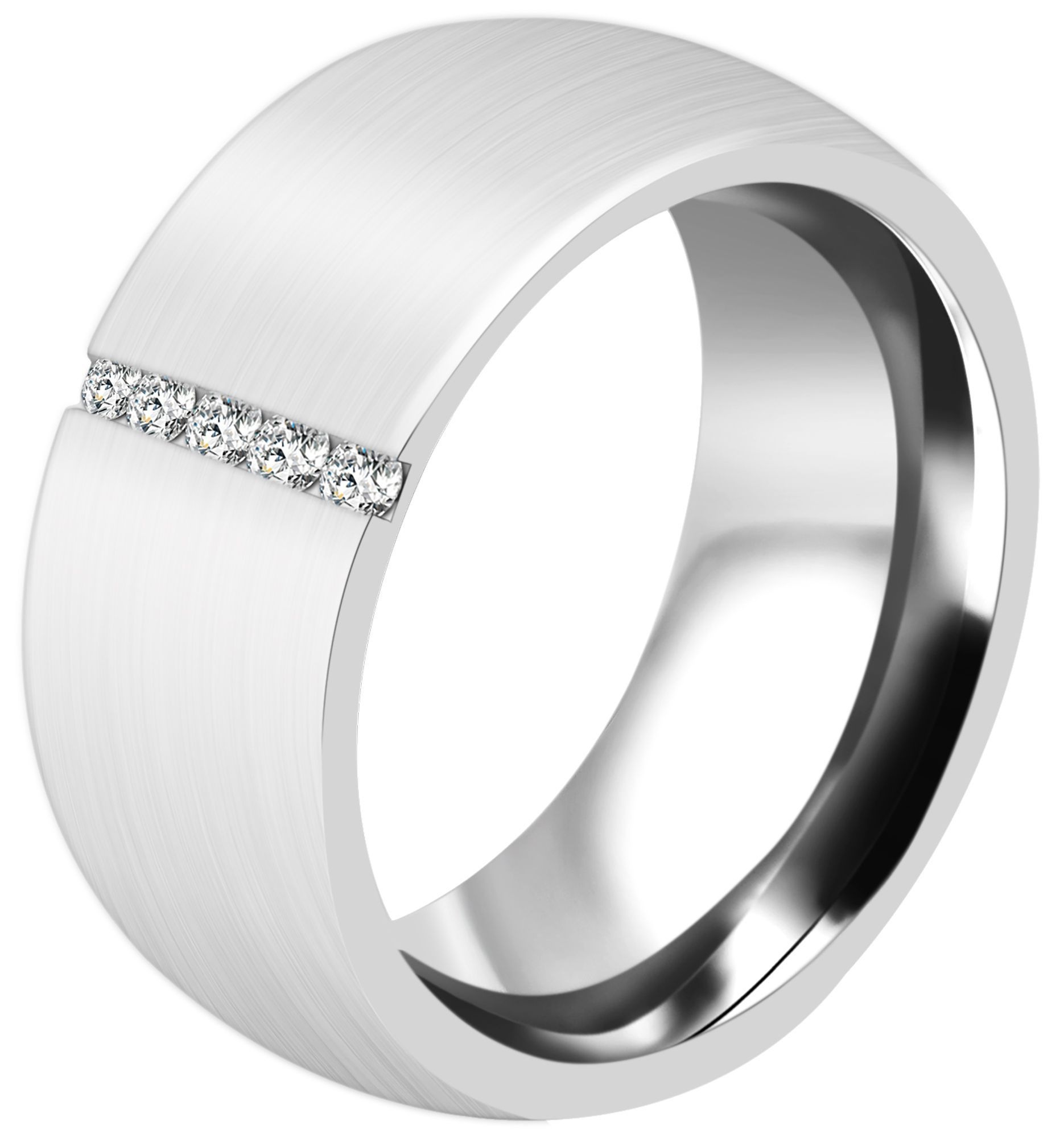 Adelia´s Fingerring »Damen Ring aus Edelstahl«