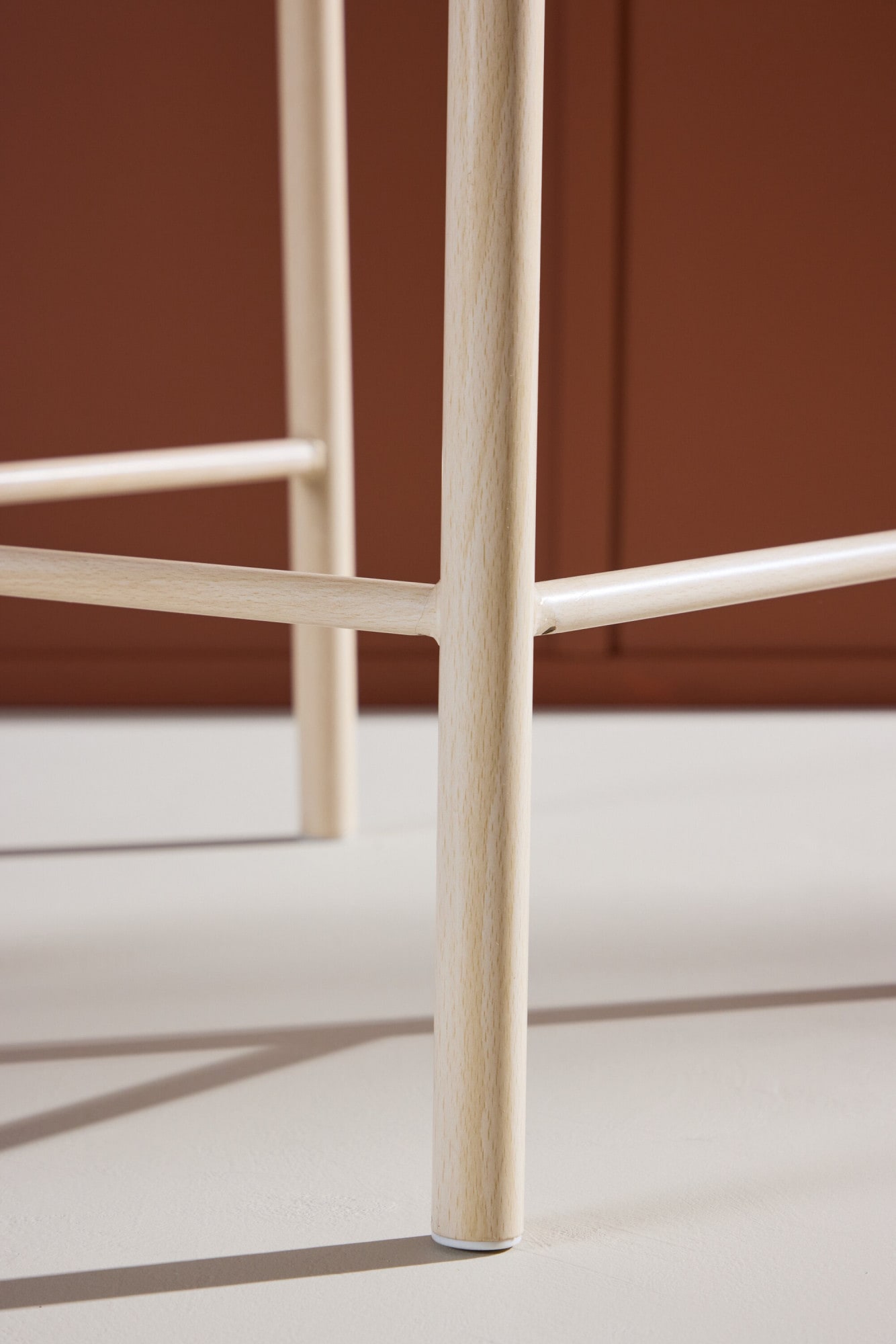 Venture Home Barhocker »Polly, Barhocker mit Rückenlehne und geflochtenem Seilsitz, 120 kg« 1 Stk. tlg. Tresenstuhl, Rattan, Stahlrahmen, geflochtenes Seil, hell