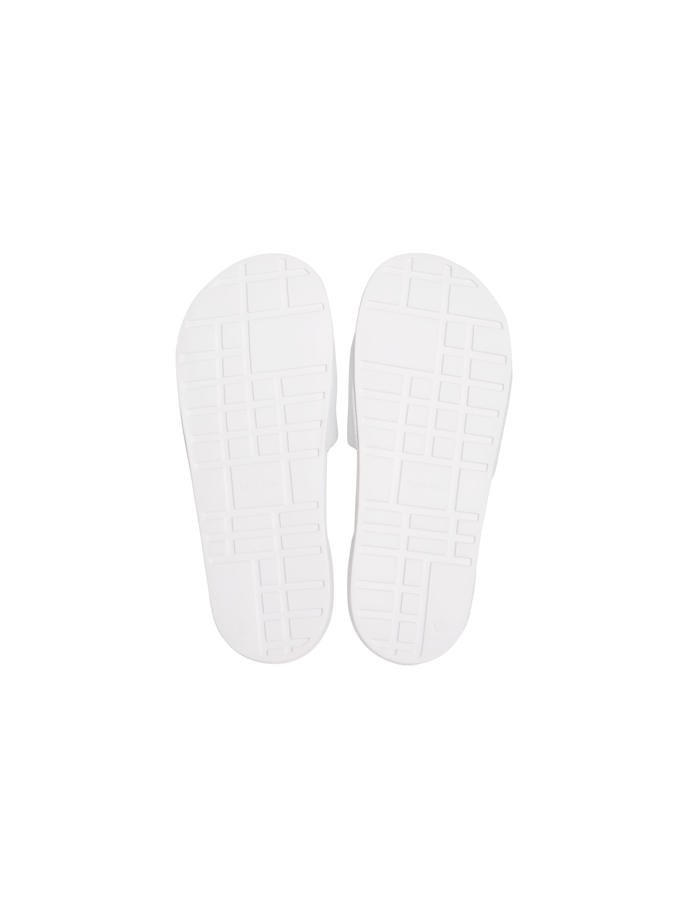Calvin Klein Pantolette »ESS SLIDE CV WN«  Sommerschuh, Poolslides, Pantolette, Strandschuh mit Logoschriftzug