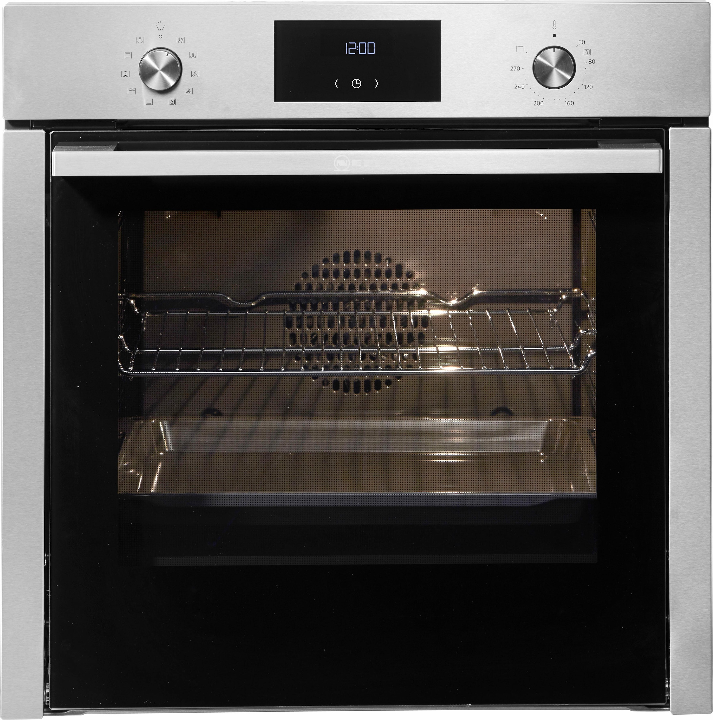 NEFF Einbaubackofen N 50 »B3CCE2AN0«, mit Teleskopauszug nachrüstbar, easyClean, mit Hide®