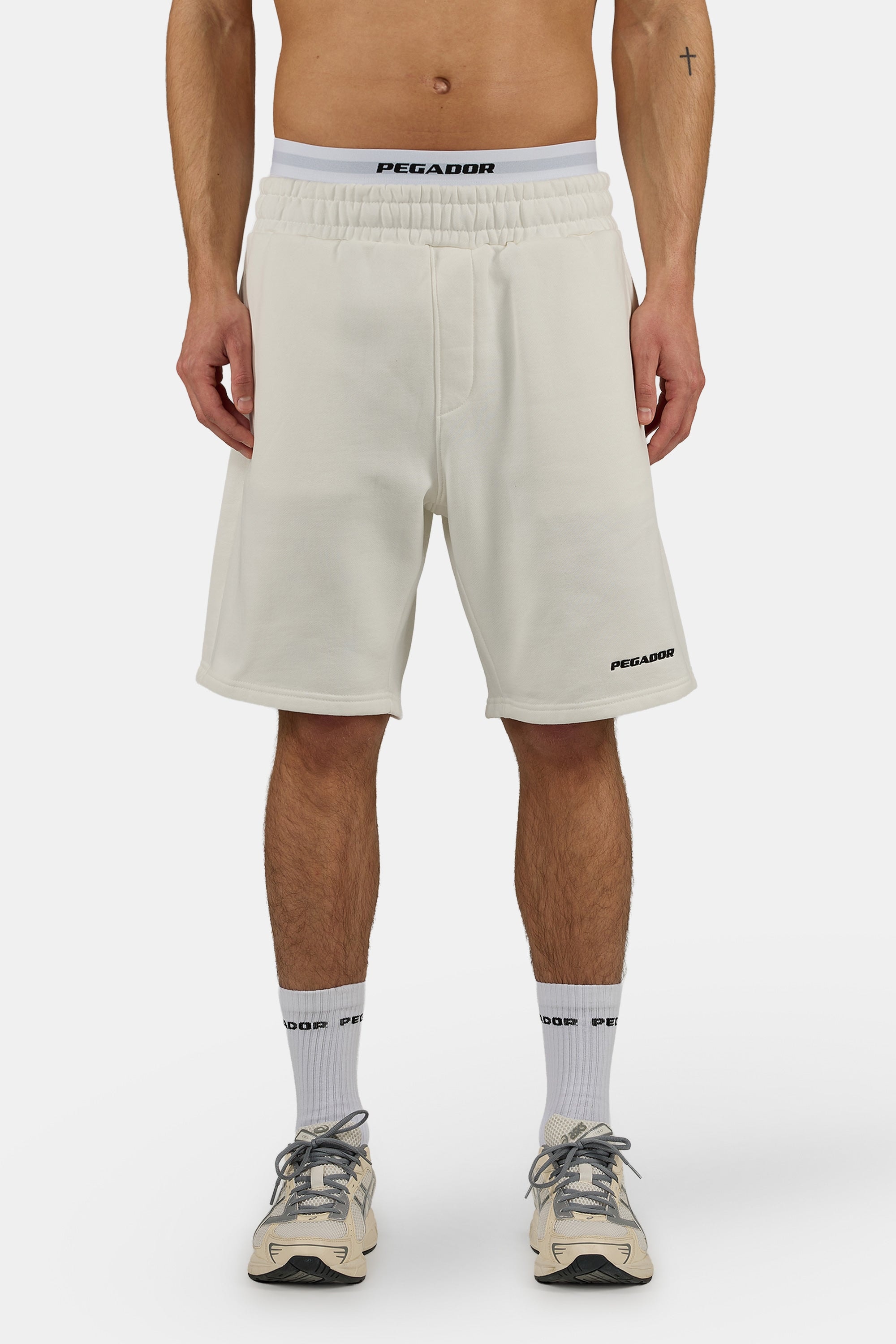 PEGADOR Sweatshorts »LOGO HEAVY SWEAT SHORTS«  Baumwollmischung, regular fit