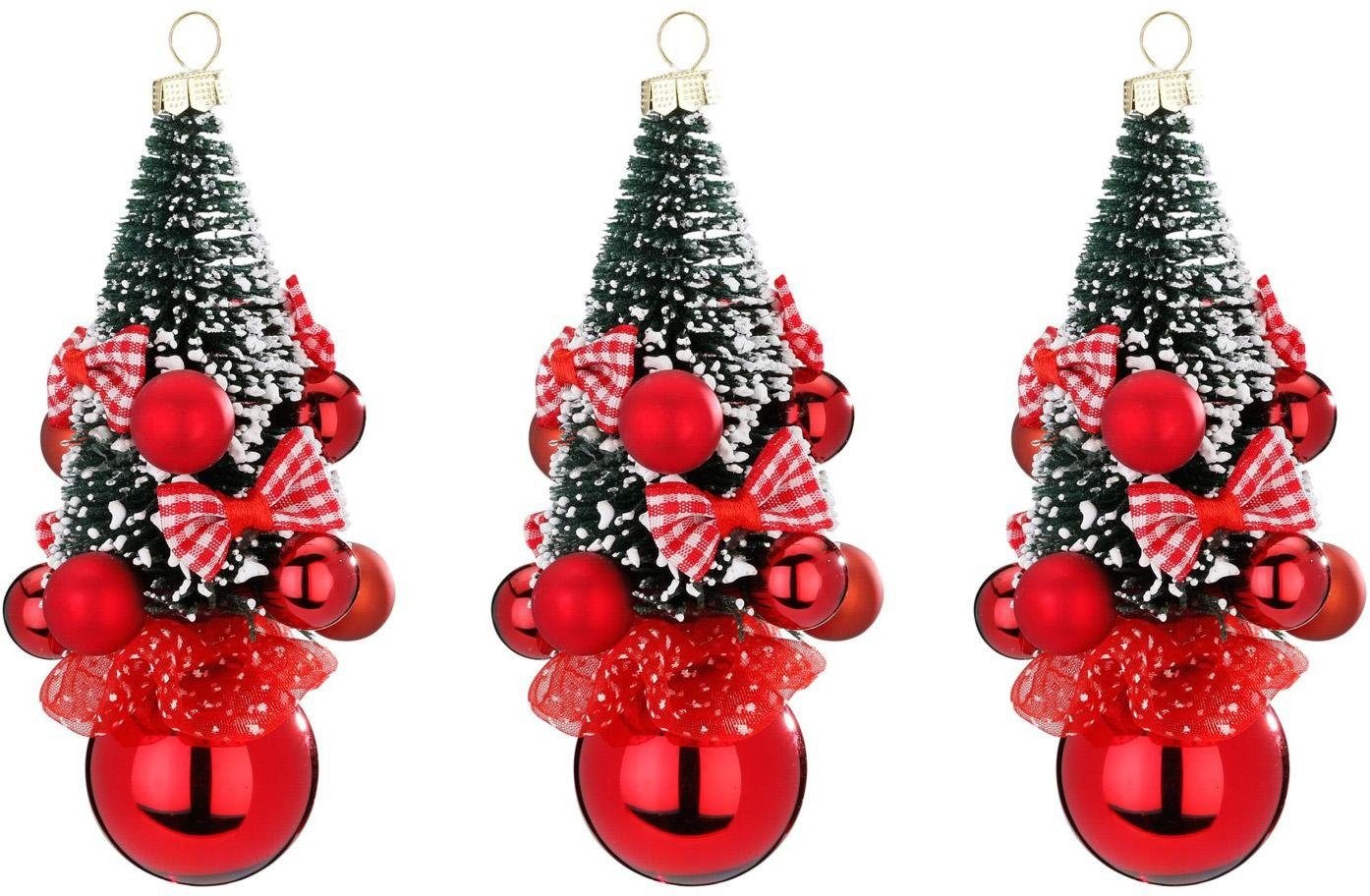 MAGIC by Inge Christbaumschmuck »Traditional Red«, (Set, 3 tlg.) online bei  OTTO