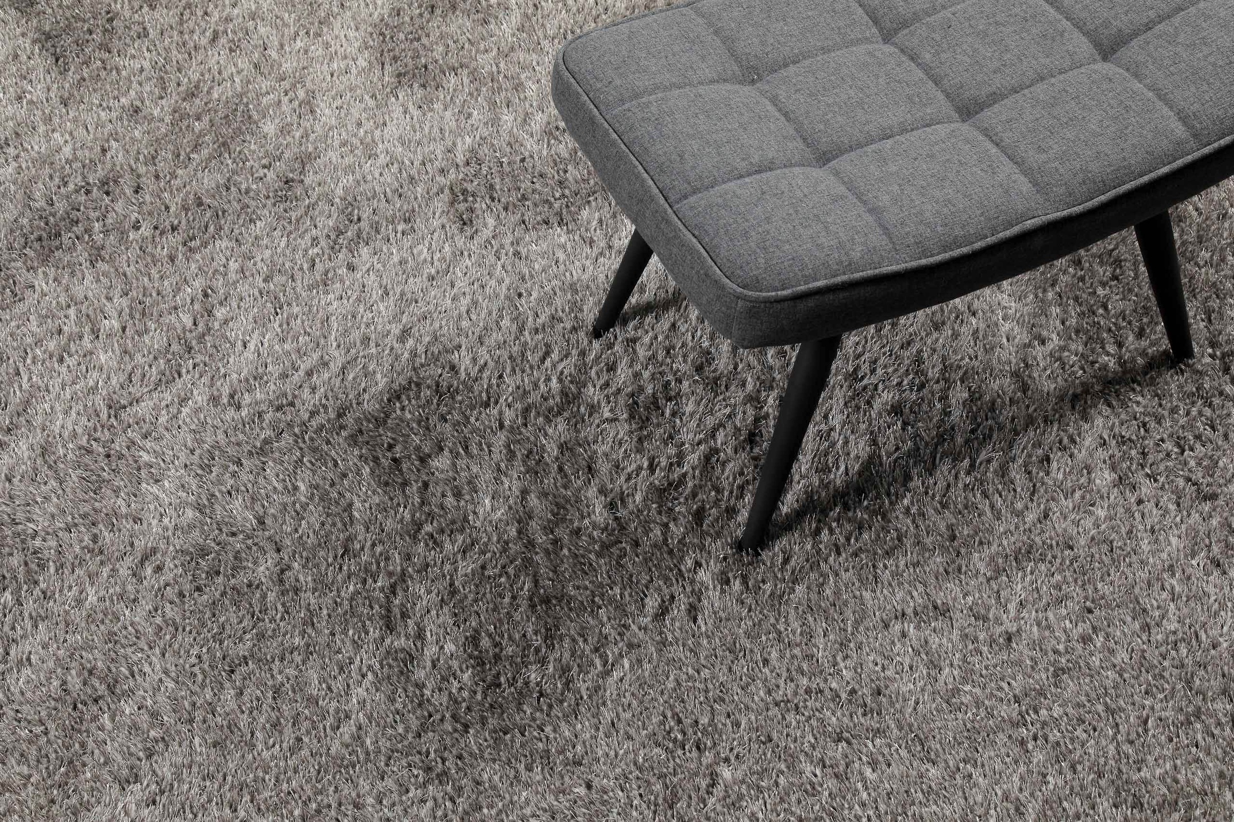 my home Hochflor-Teppich »Nickolas, auch als Läufer erhältlich«, rechteckig, 30 mm Höhe, Langflor, Shaggy, weicher Hochflor, uni farben, mit Glanz, Wohnzimmer