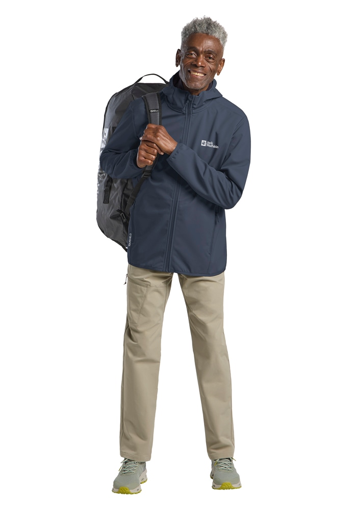 Jack Wolfskin Softshelljacke »BORNBERG HOODY M« mit Kapuze