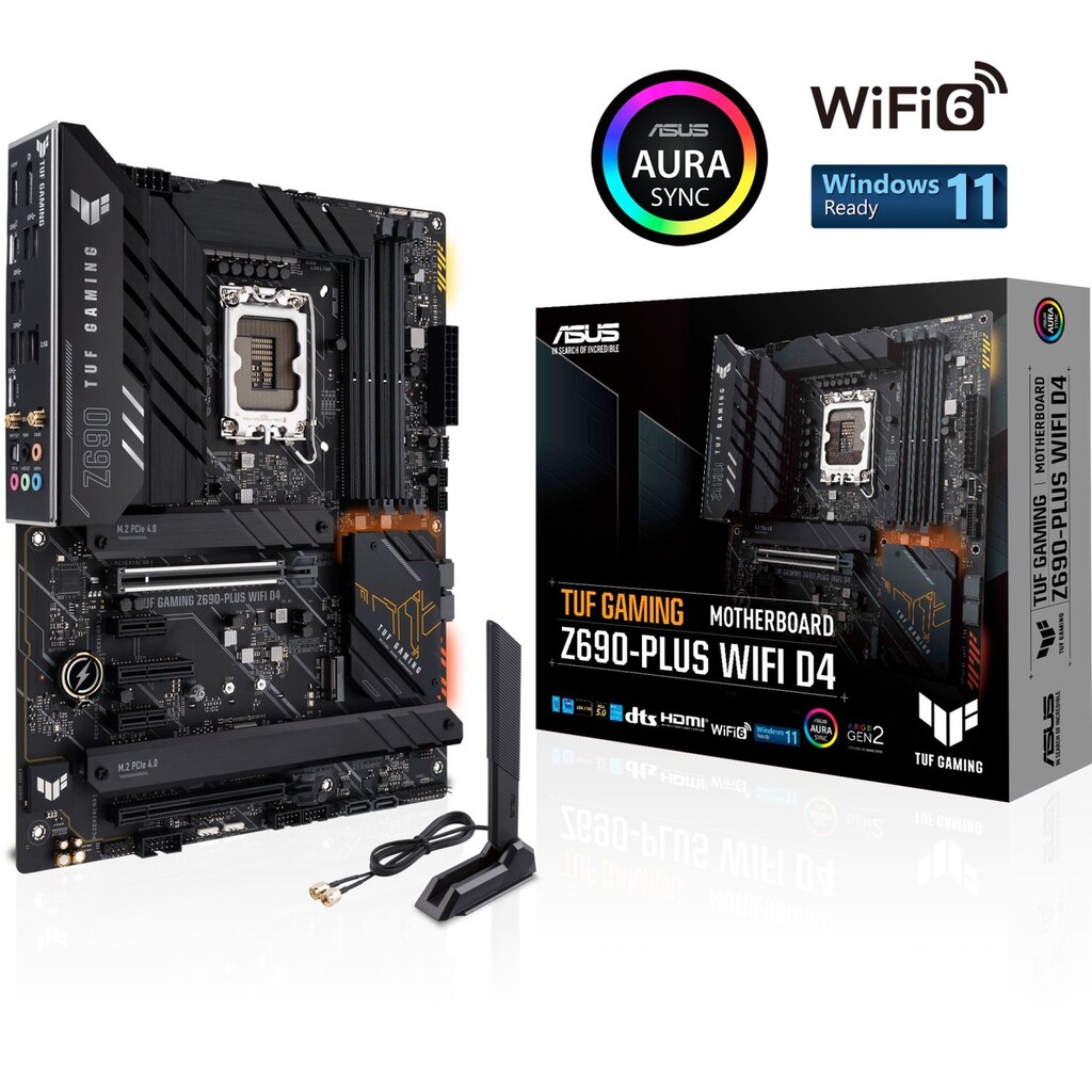 Asus Mainboard »TUF Gaming Z690-Plus WIFI D4«