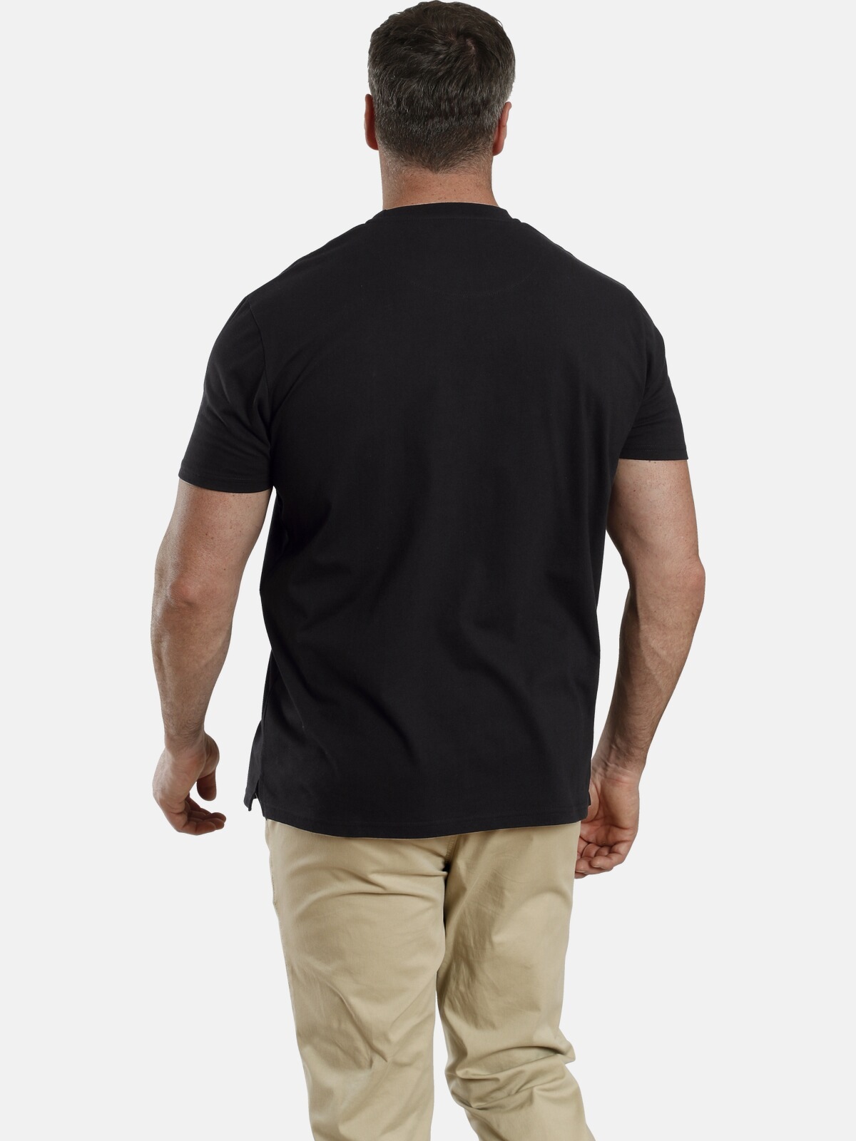 Charles Colby Rundhalsshirt »Doppelpack T-Shirt EARL BOON«, (2 tlg.), leger und schlicht (2er-Pack)