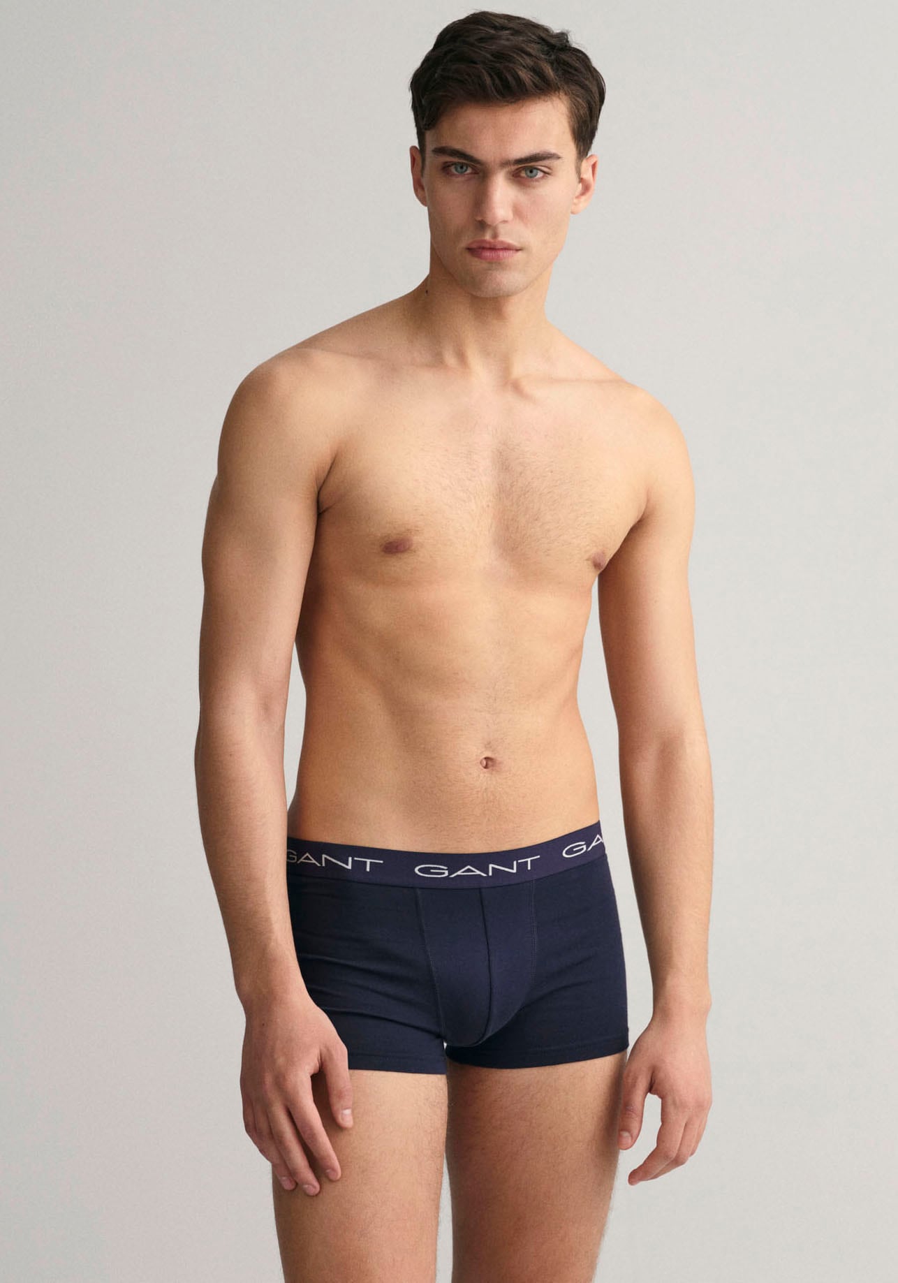 Gant Boxershorts »TRUNK 7-PACK«, (Packung, 7 St., 7), mit elastischem Logobund