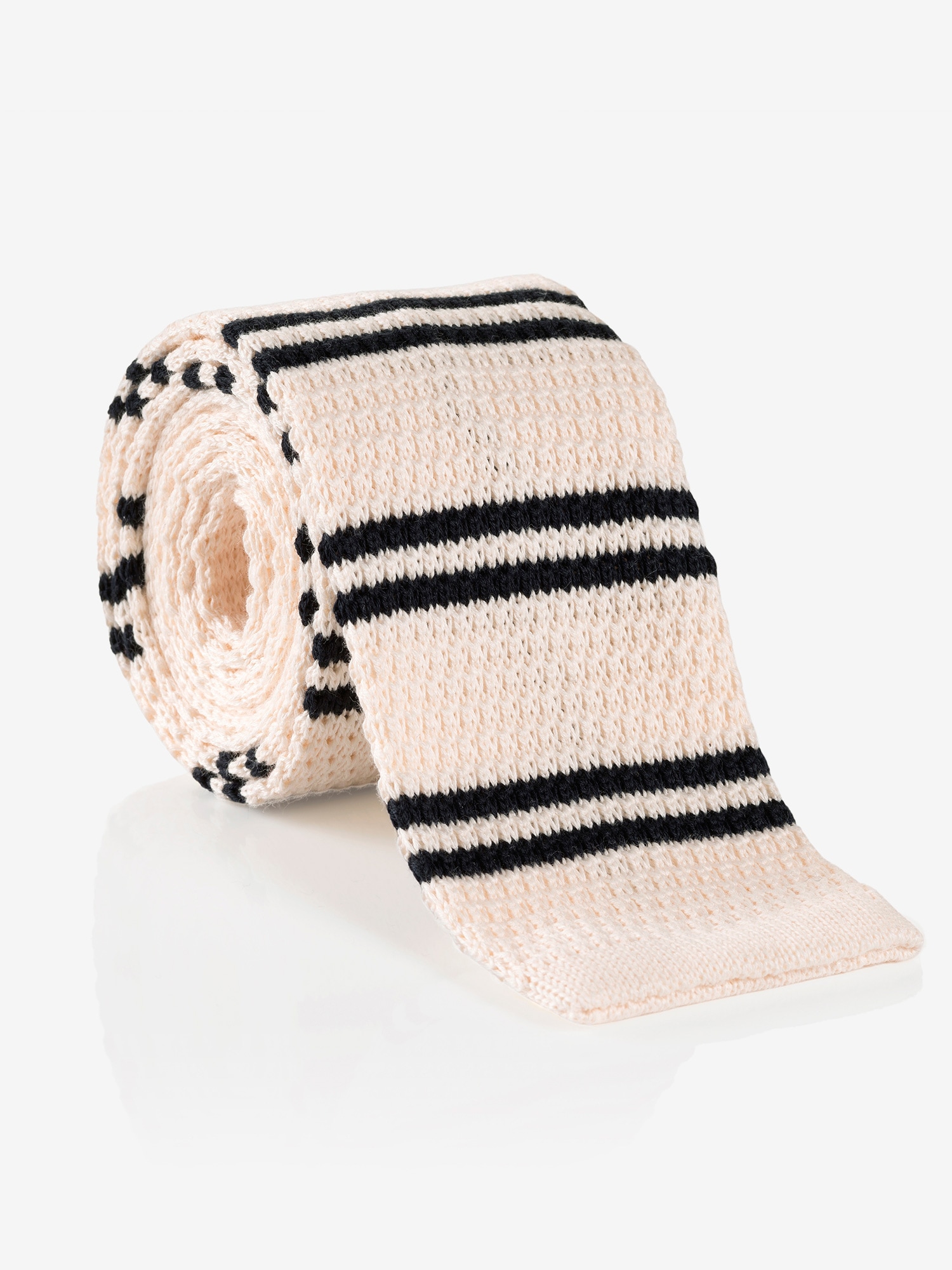 Cinque Herren Krawatte 1 Stk. tlg. mit zeitlosem Streifenmuster in beige