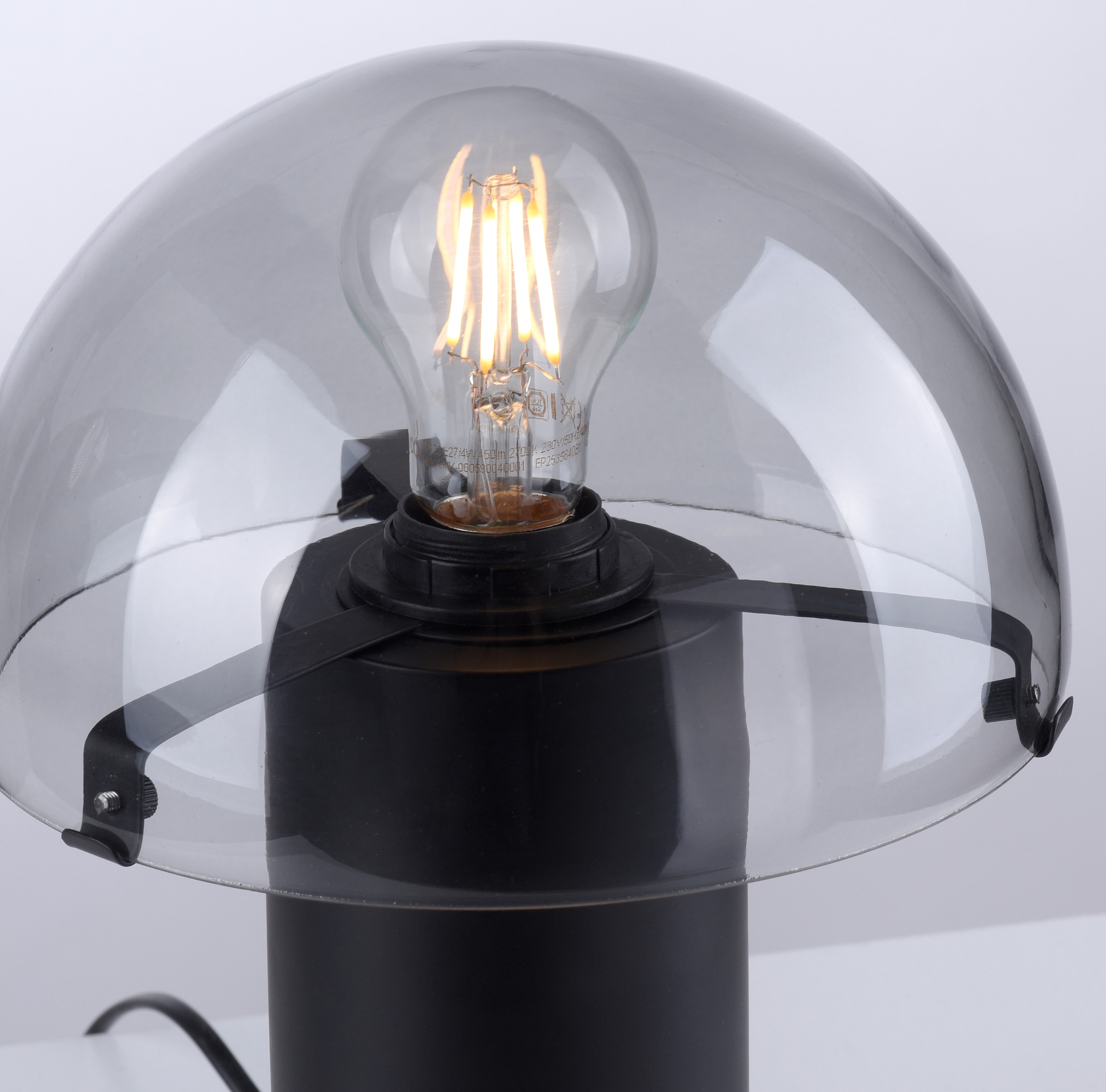 skandinavisch Drehschalter, andas E27, kaufen bei Tischlampe »Skickja«, OTTO Tischleuchte Pilzlampe