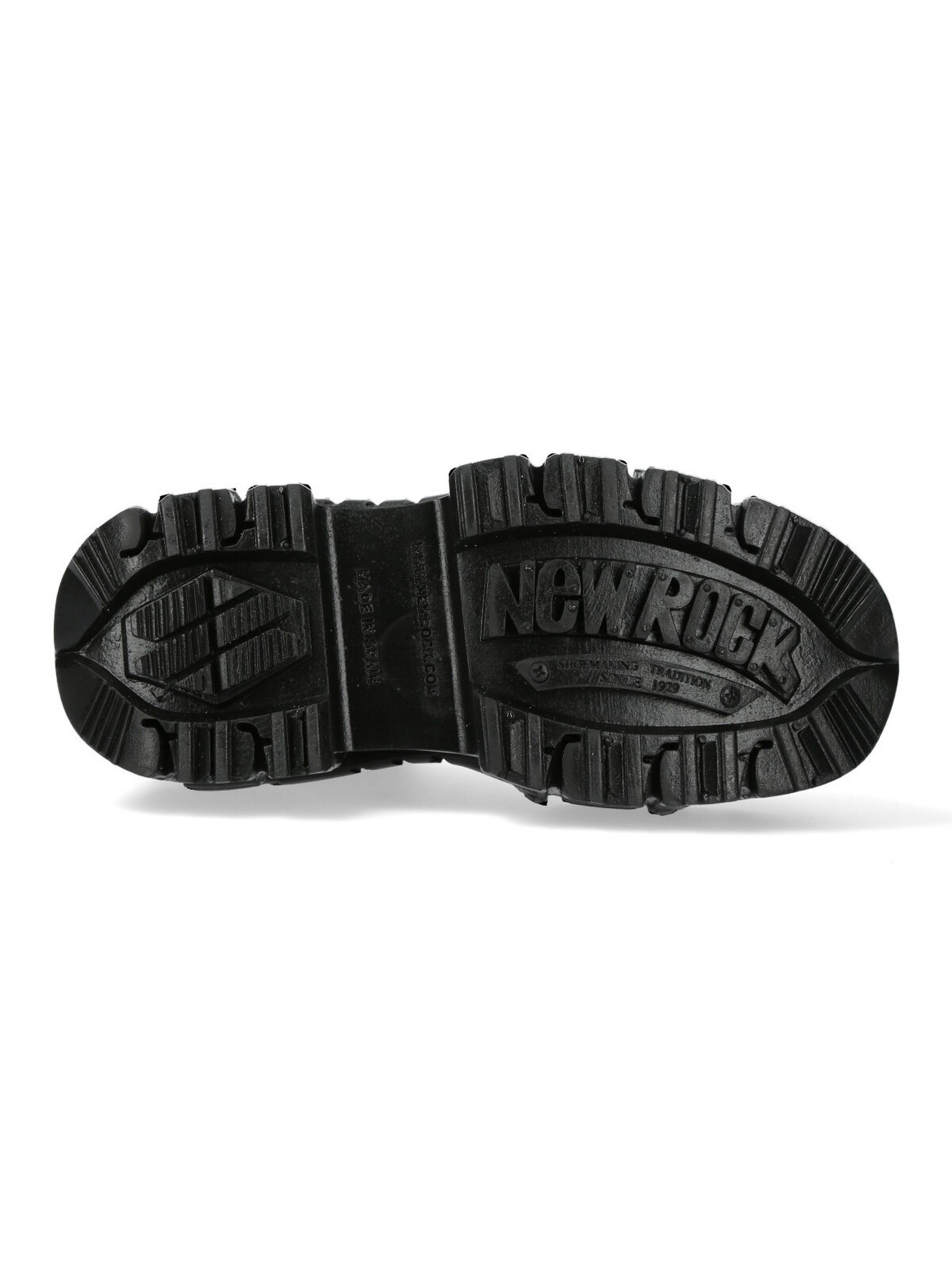 NEW ROCK Plateaustiefelette »Plateau Ankle Boots M-TANK083-C1«  Handgefertigt, Made in Spain