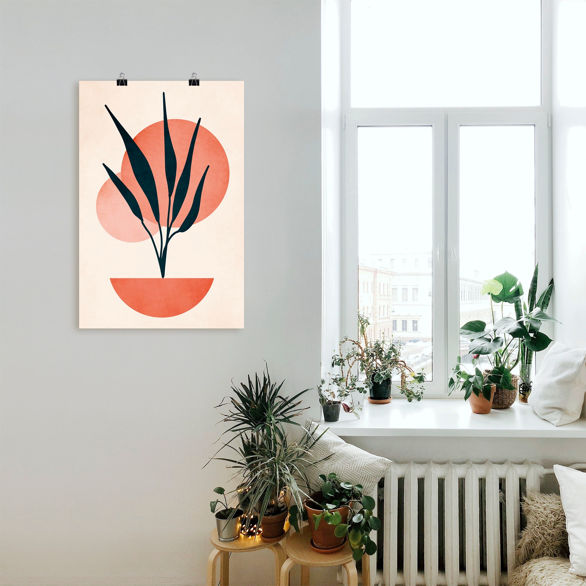 Artland Wandbild »Kopenhagen Nr. 7«, Vasen & Töpfe, (1 St.), als Alubild, Leinwandbild, Wandaufkleber oder Poster in versch. Größen