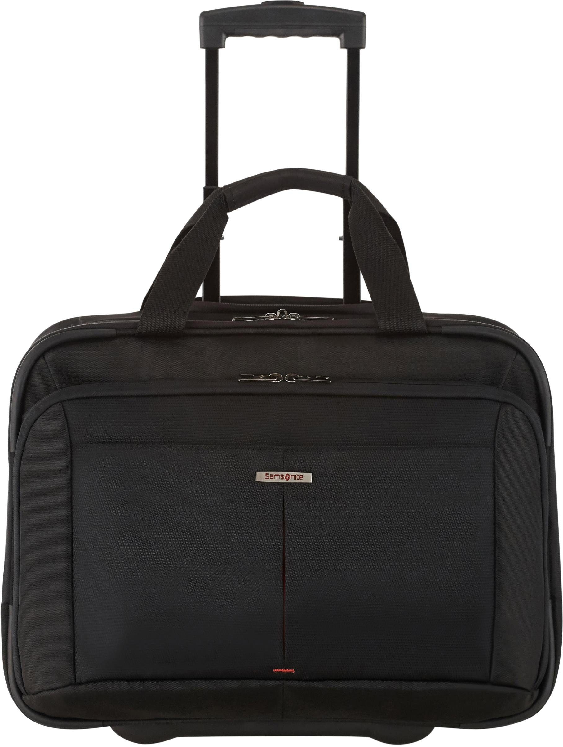 Samsonite Business-Trolley »Guardit 2.0 Rolling Tote 17.3, black«, 2 Rollen, Handgepäck Geschäfts-Reisekoffer mit 17,3 Zoll Laptopfach