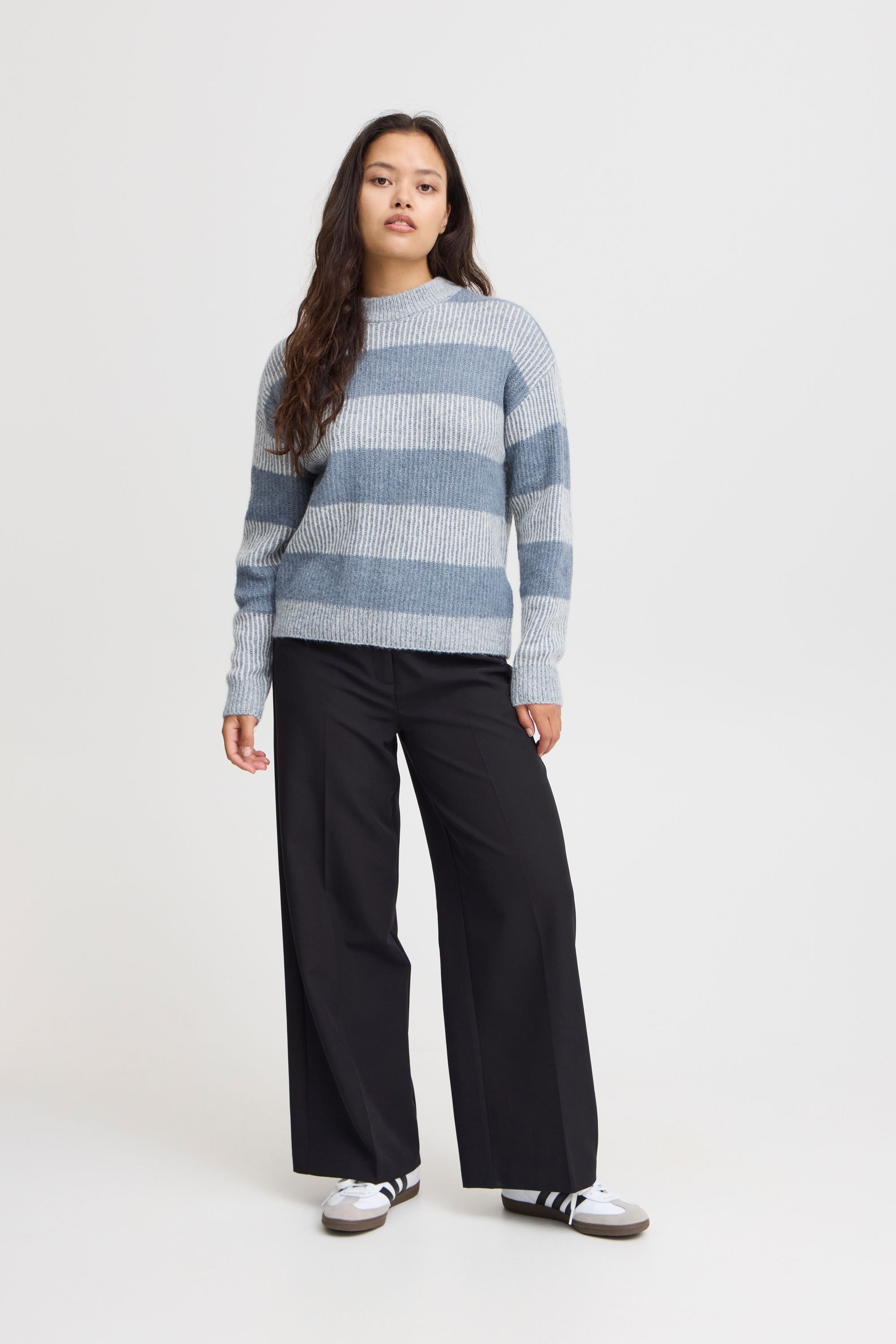Ichi Strickfleece-Pullover »Strickpullover IHKAMARA LS13«
