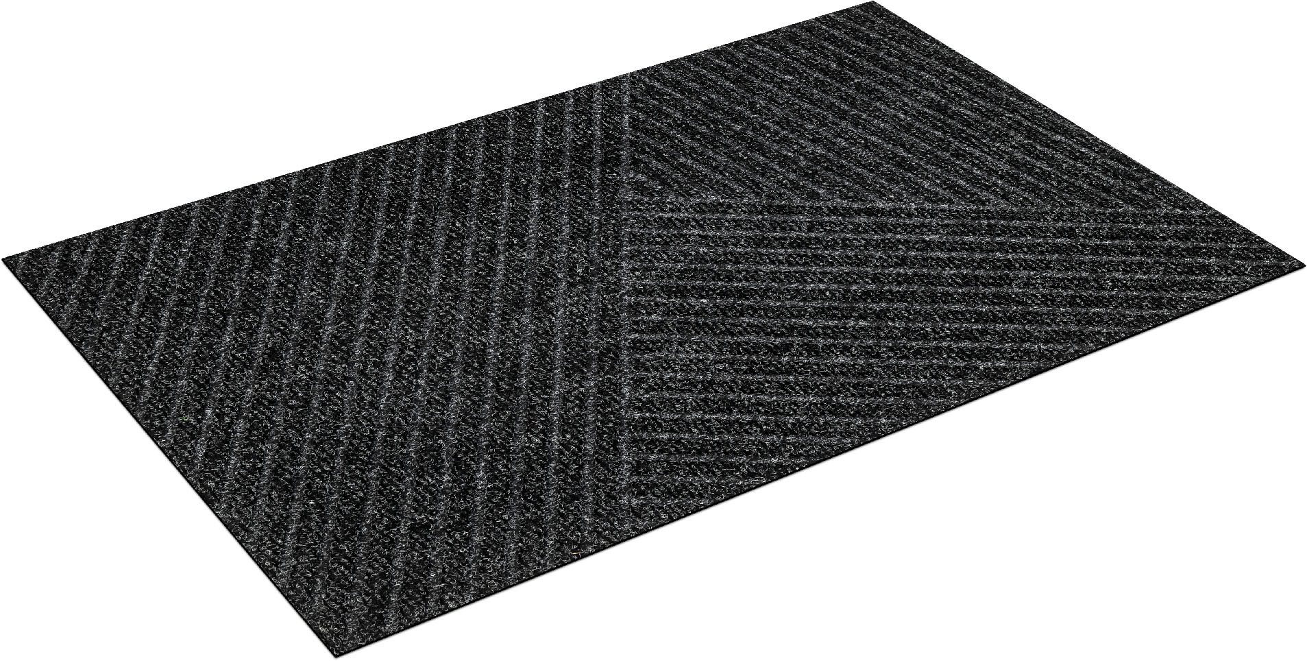 Fußmatte »Stripes«, rechteckig, Schmutzfangmatte, dezentes Streifen Design, waschbar