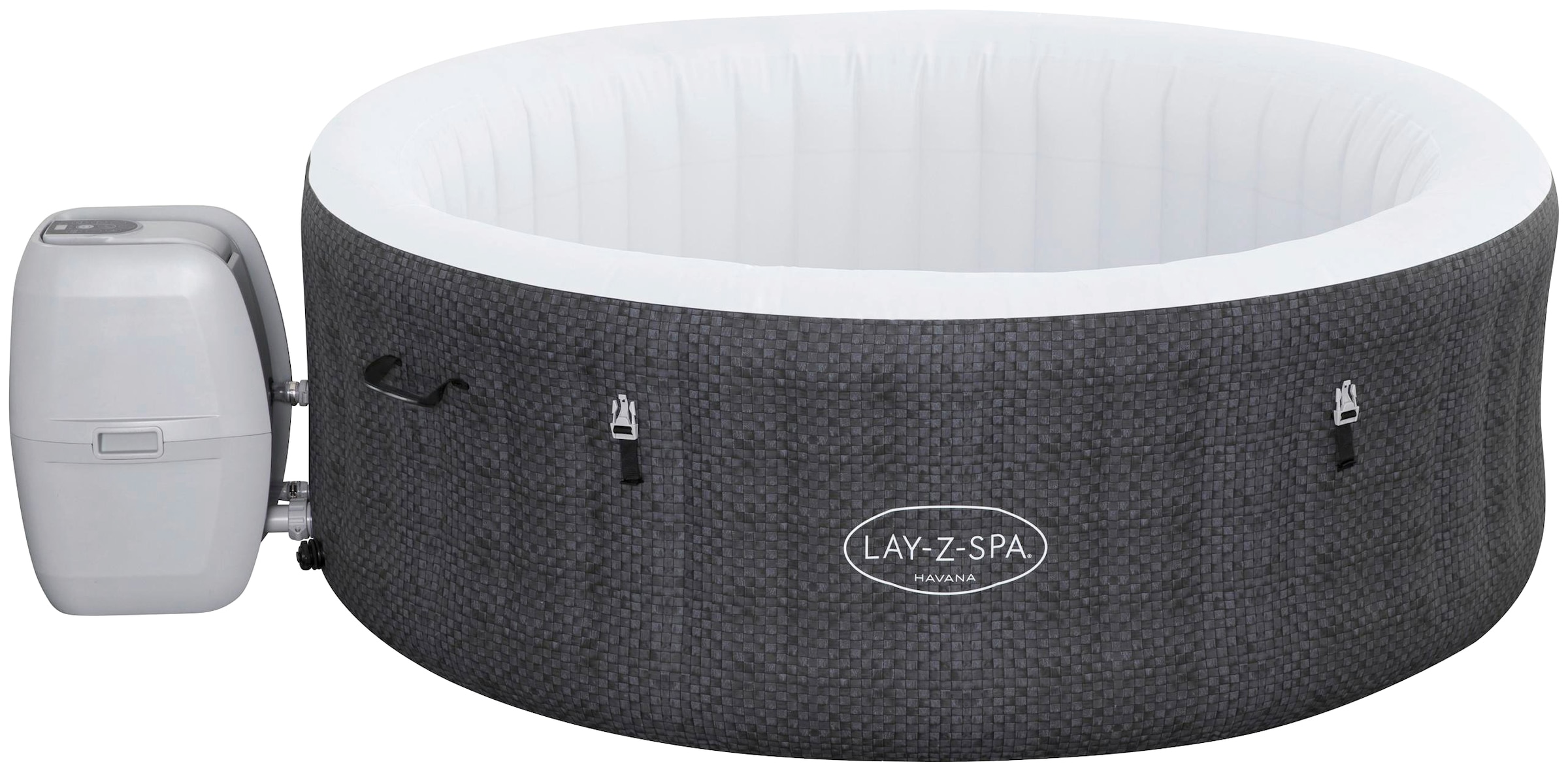 Bestway Whirlpool »LAY-Z-SPA® WLAN-Havana AirJet™«, ØxH: 180x66 cm, für bis zu 4 Personen