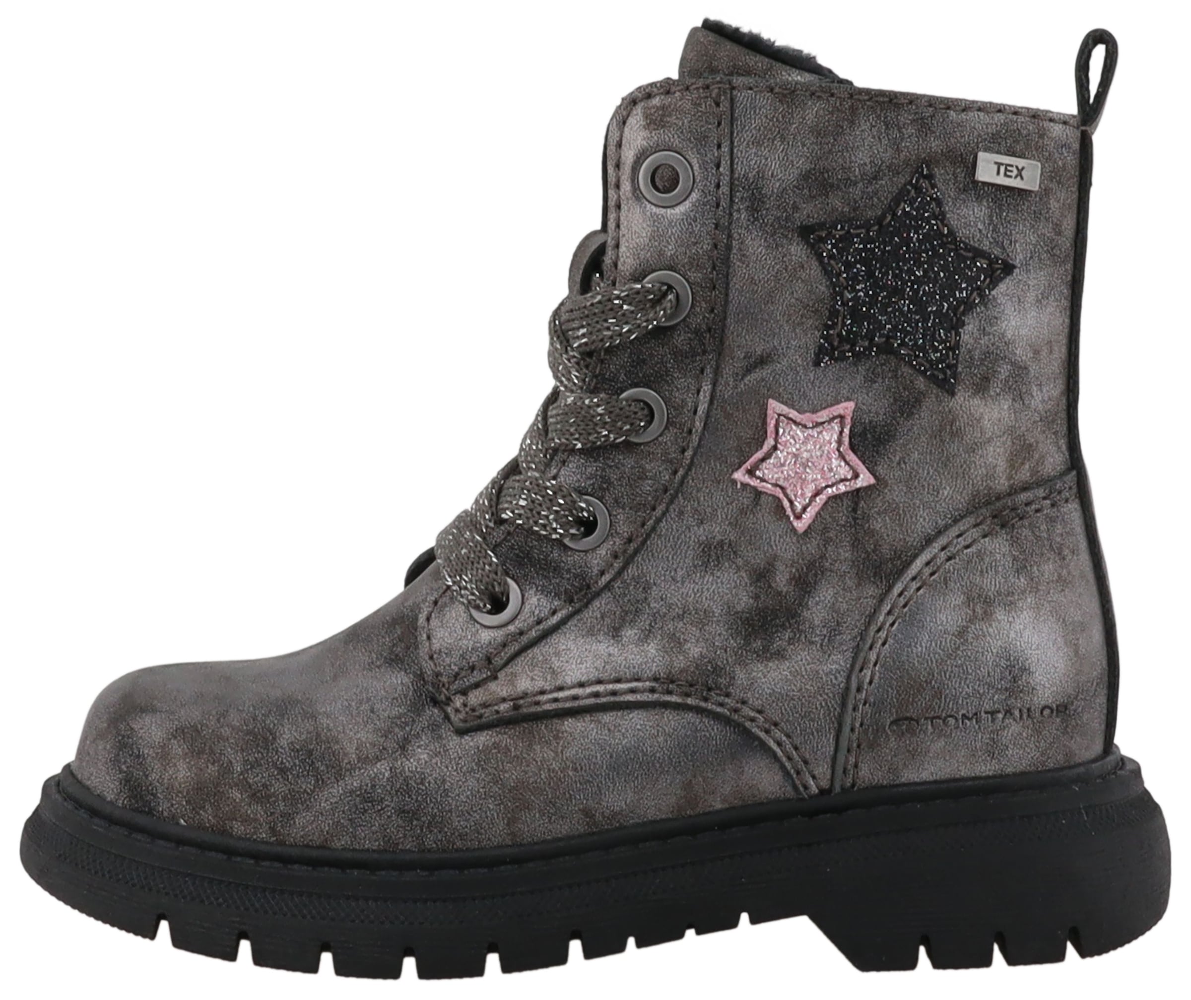 TOM TAILOR Winterstiefel  mit Glitzer