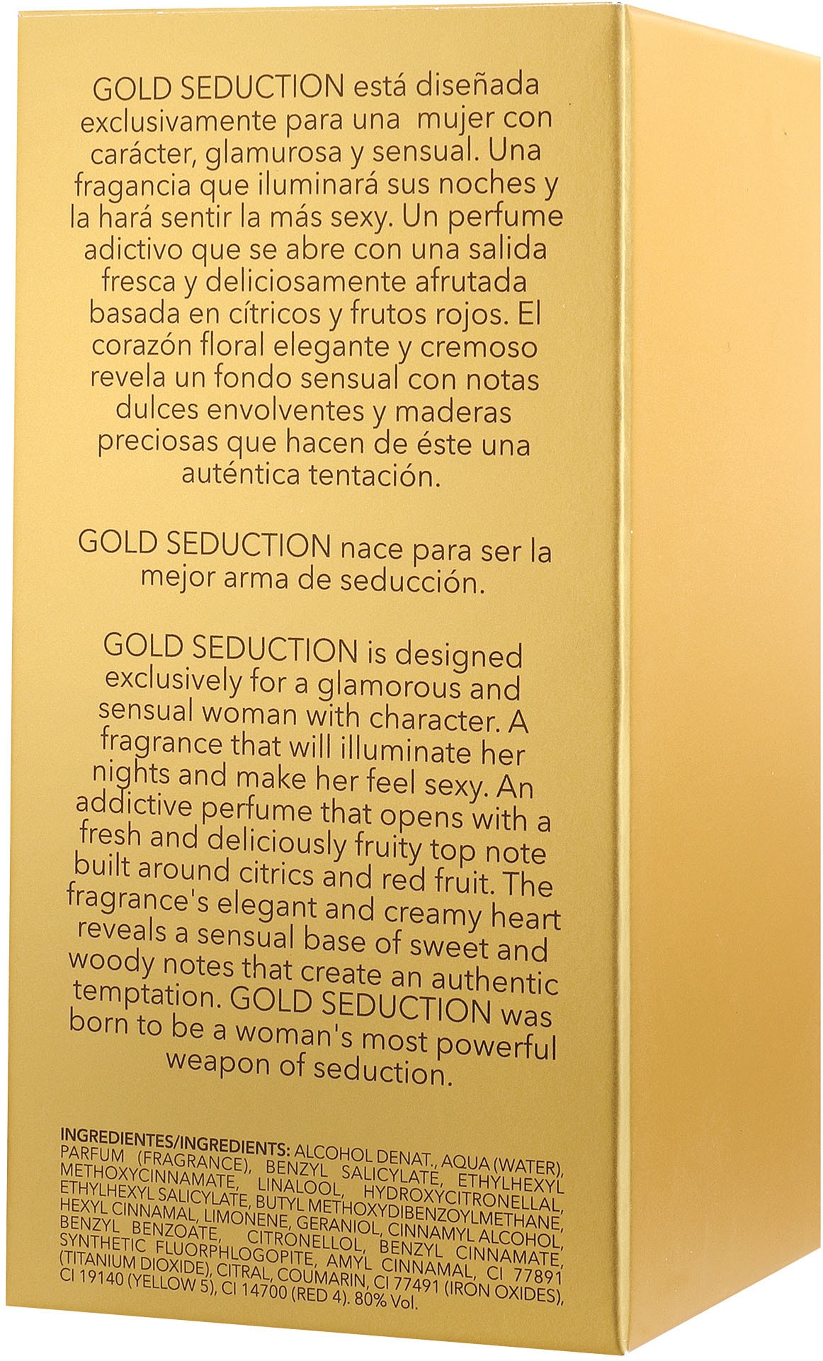 women'secret Eau de Parfum »GOLD SEDUCTION Eau de Parfum«