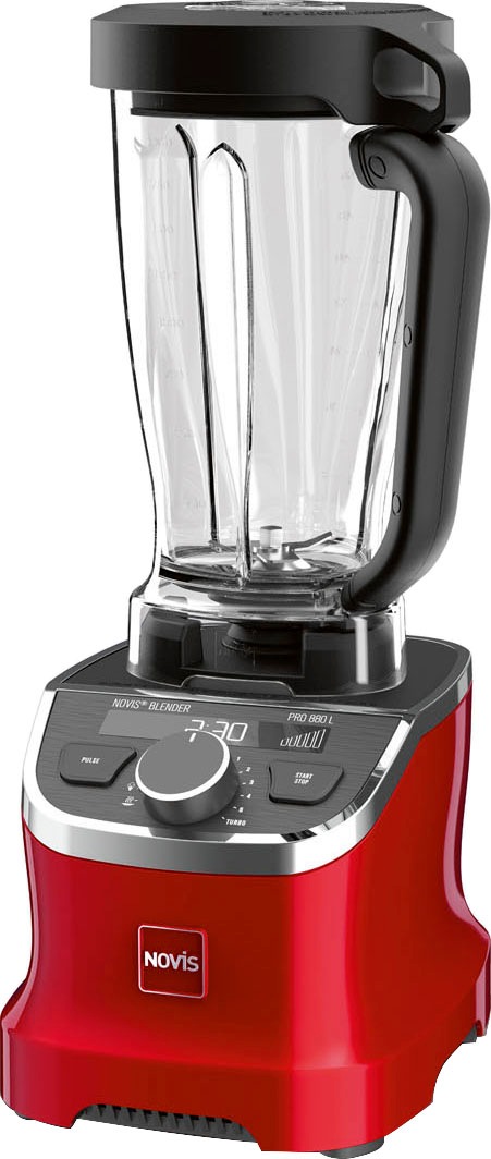 NOVIS Standmixer »ProBlender 880L rot«, 1400 W, 120’000 Schnitte/Min