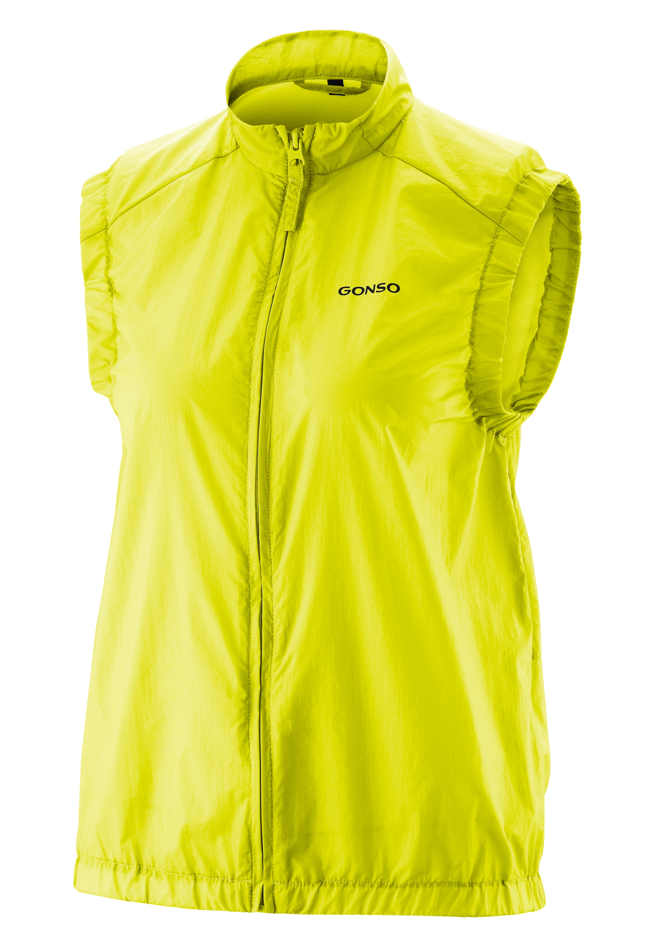 Gonso Funktionsweste »Adventure Vest Wind W« Damen Weste, leichte und winddichte Fahrradweste mit Rückentasche