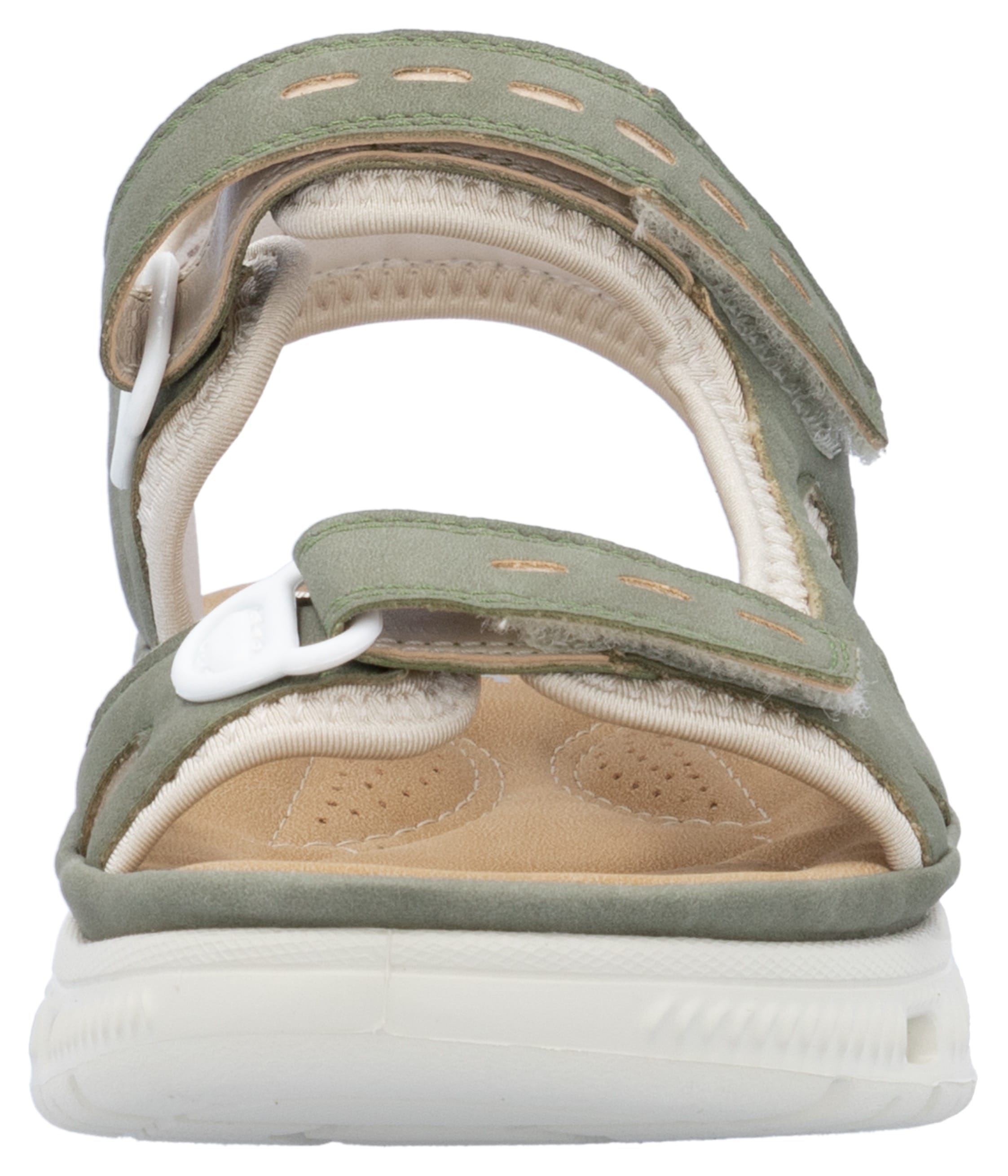 RIEKER Sport Sandale »Outdoorsandale«, Sommerschuh, Sandalette, Plateauabsatz, mit Klettverschlüssen