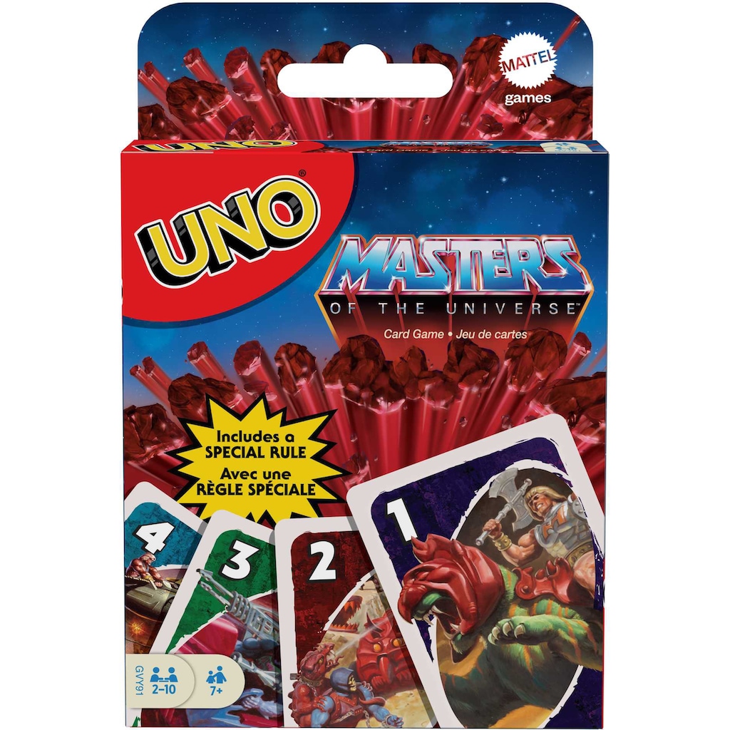 Mattel games Spiel »UNO, Masters of the Universe«