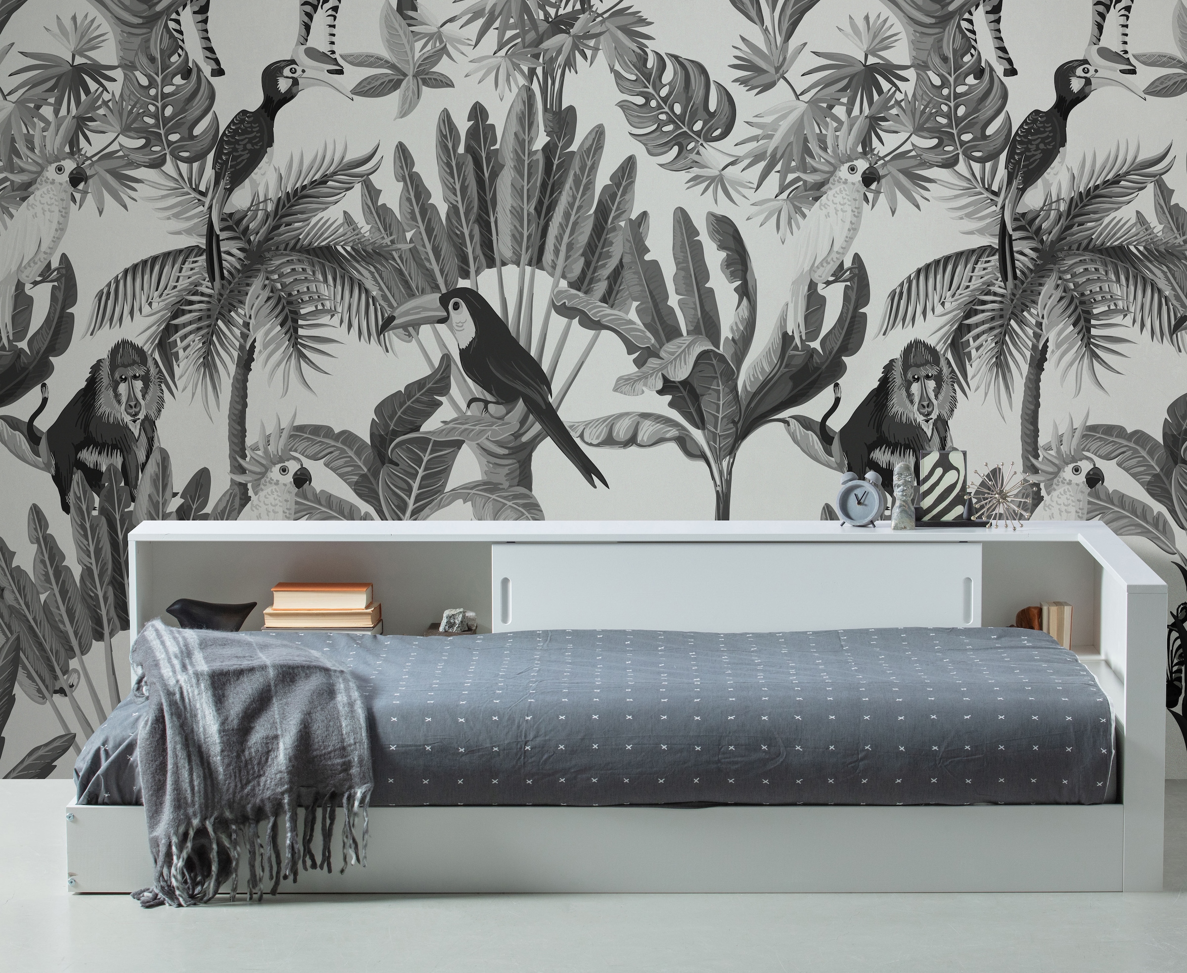 WOOOD Stauraumbett »Connect FSC®-Kiefernholz mit Schiebetür und Stauraum 213x118x60 cm« Einfach zu montierbar, Matratzenmaß 90x200 cm, Pfleiglicht