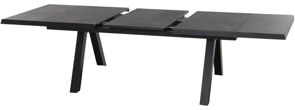 Siena Garden Garten-Essgruppe »Valencia«, (7 tlg., 6 Sessel: 68x59x112 cm, Tisch: 205/265x103x76 cm), Aluminium, ausziehbar, verstellbar, inkl. Auflagen