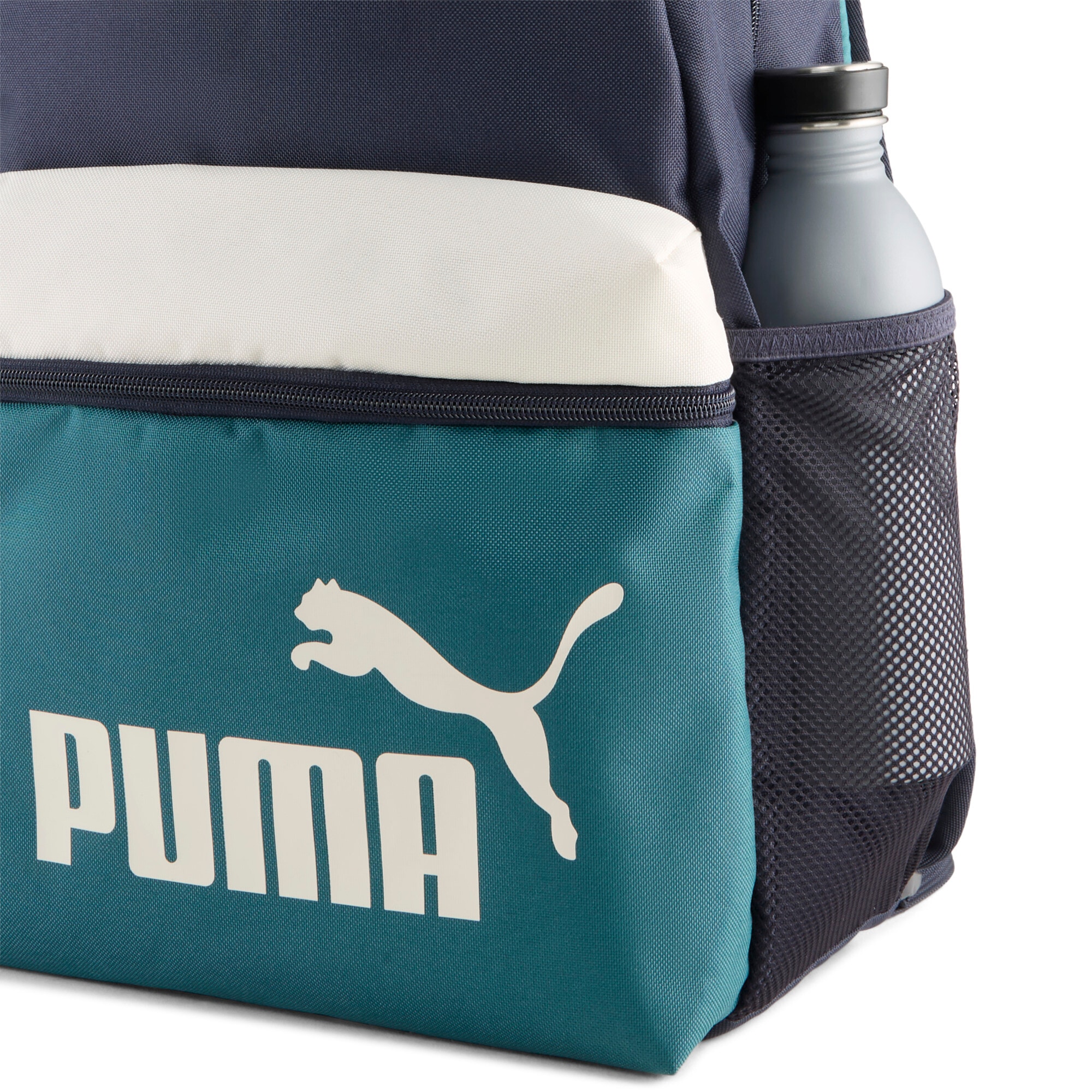 PUMA Rucksack »PHASE COLOR BLOCK BACKPACK« für sportliche Aktivitäten und Alltag, mit geräumigem Hauptfach