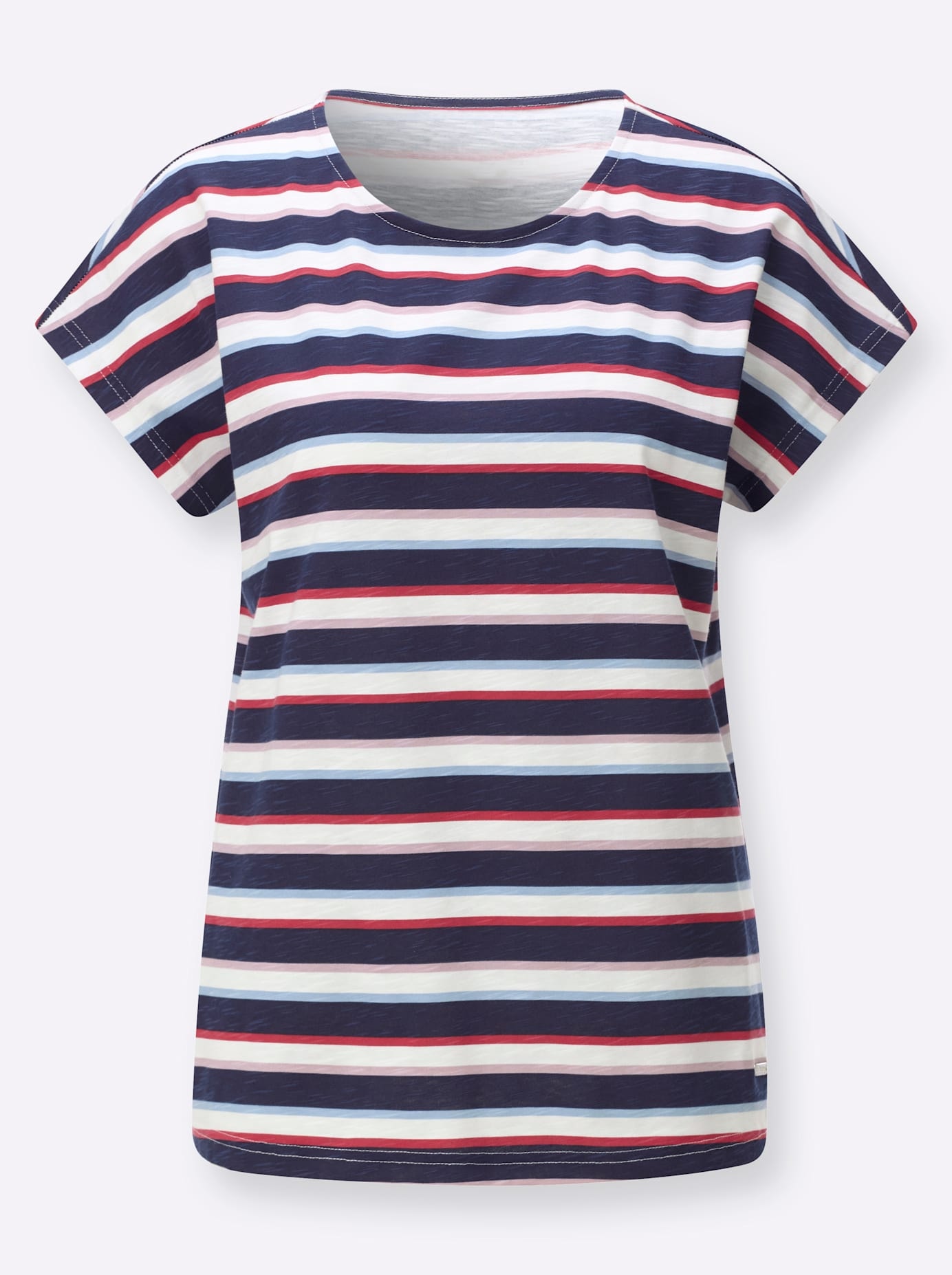 Casual Looks Rundhalsshirt »Ringelshirt« 1 tlg.