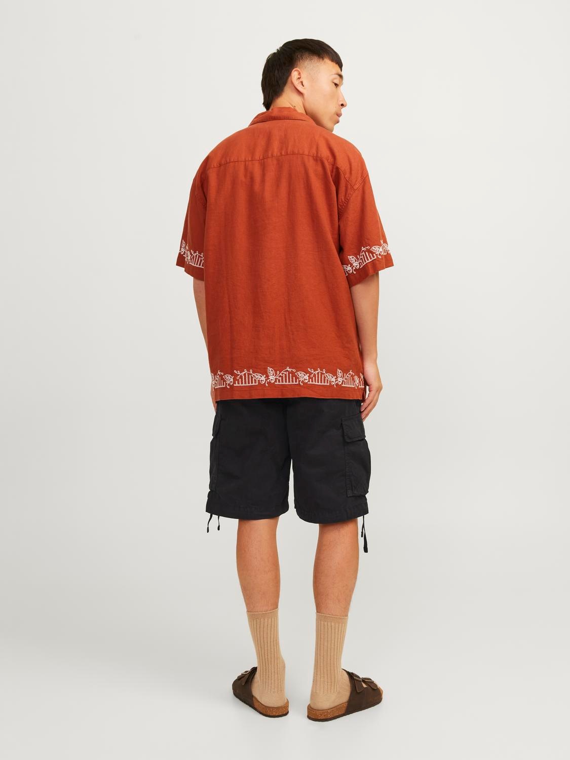 Jack & Jones Cargohose »JPSTCOLE TUCKER CARGO SHORTS LNG SN«