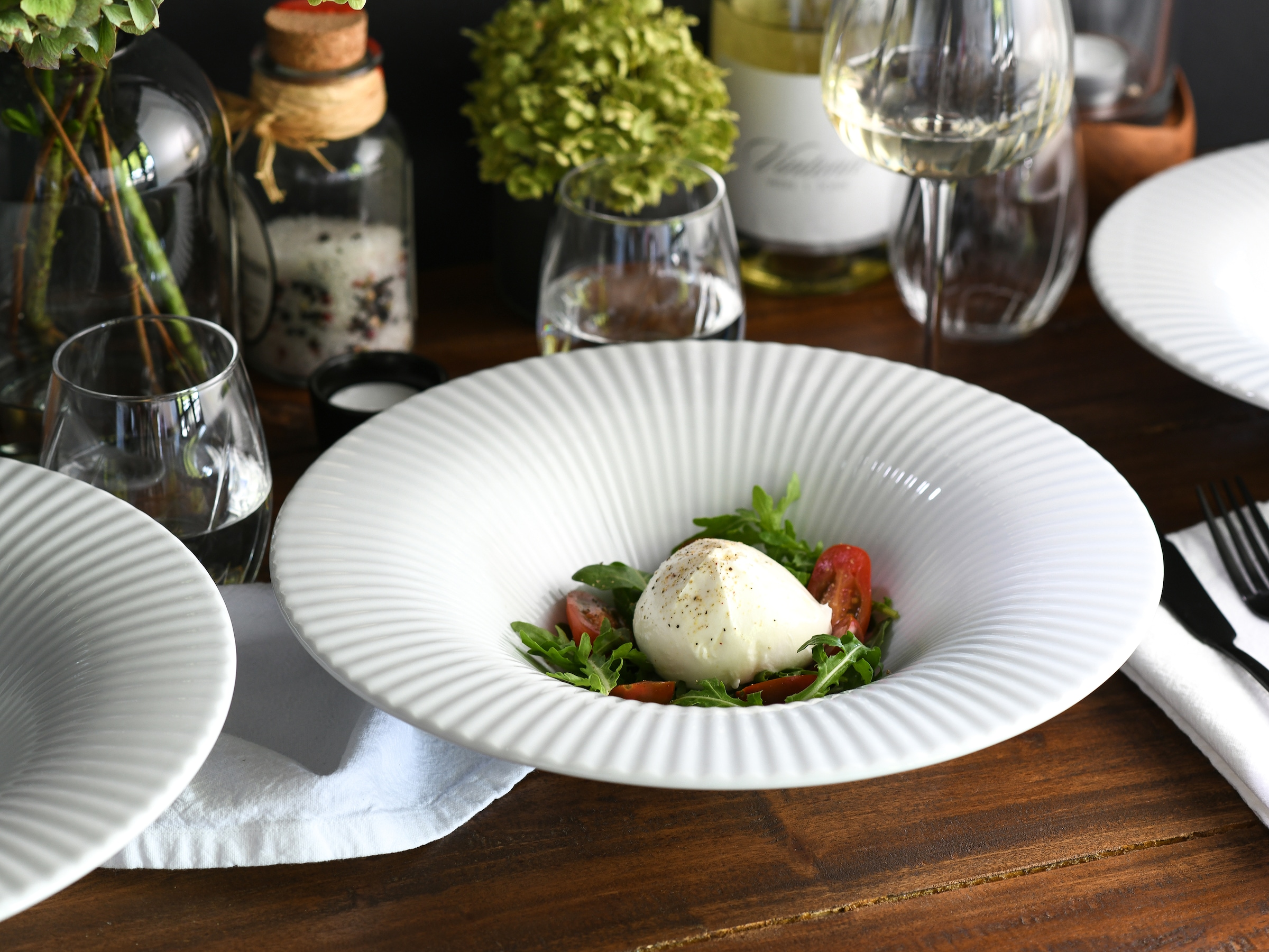 CreaTable Speiseteller »Allegra,Teller 30,5 cm, 4-tlg.« Teller Set, Vielseitig einsetzbar, Klassische Coupeform