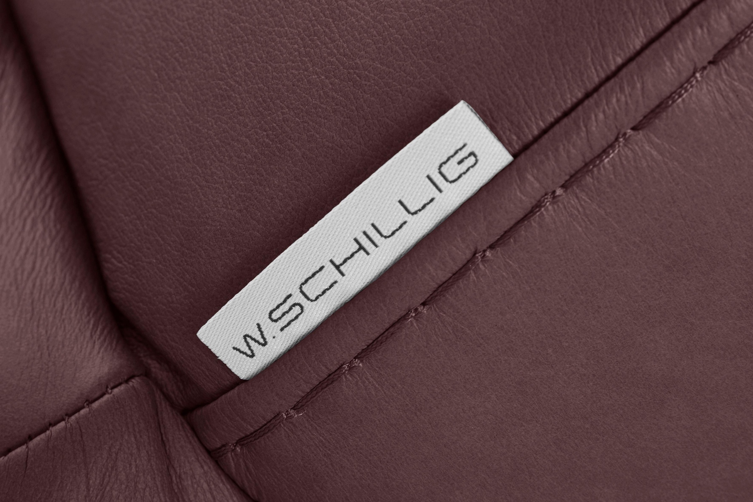 W.SCHILLIG 2-Sitzer »montanaa«, mit Metallkufen in Schwarz pulverbeschichtet, Breite 192 cm