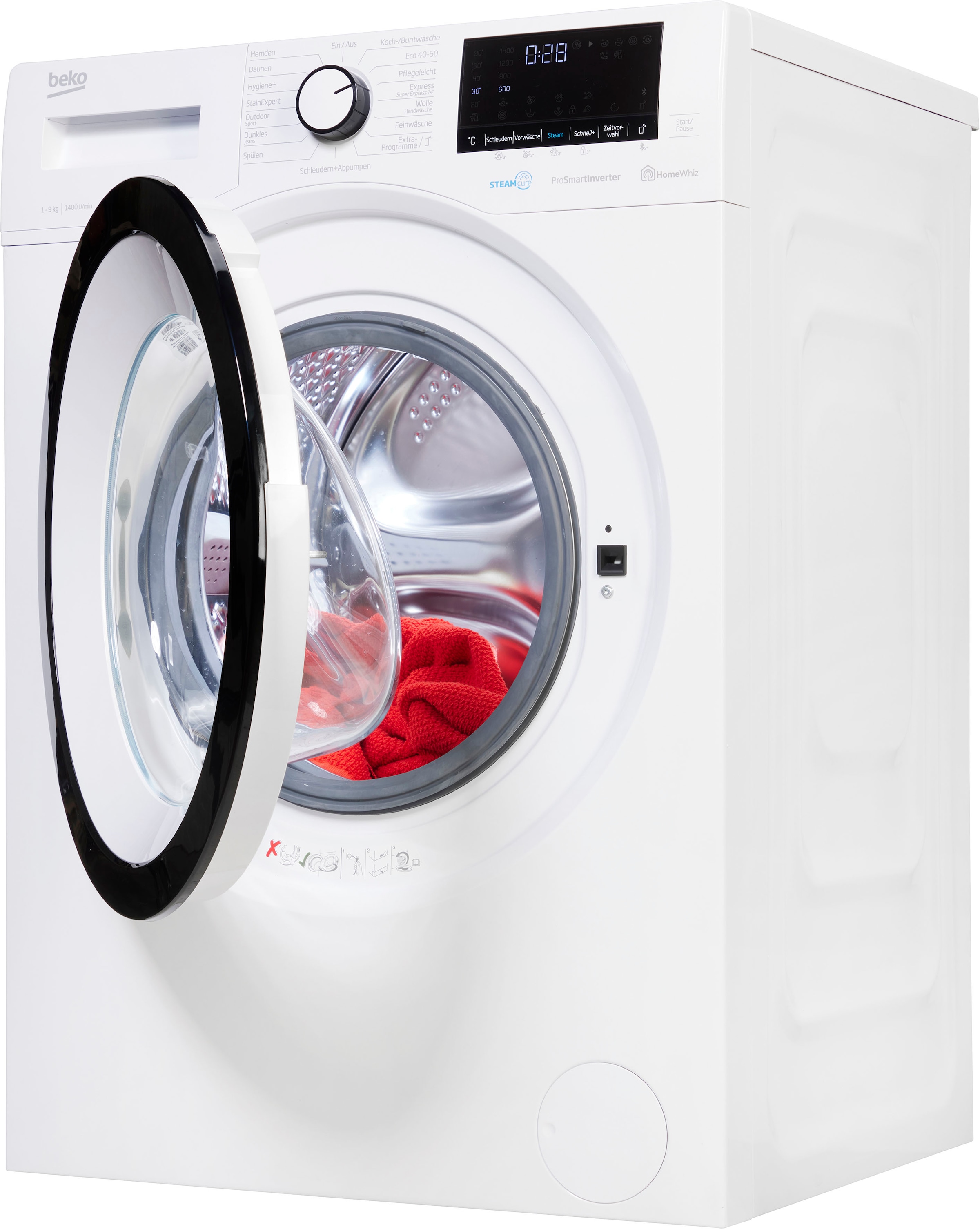 BEKO Waschmaschine »WMO91465STR1«, OTTO 9 jetzt bei kaufen 1400 U/min kg, WMO91465STR1